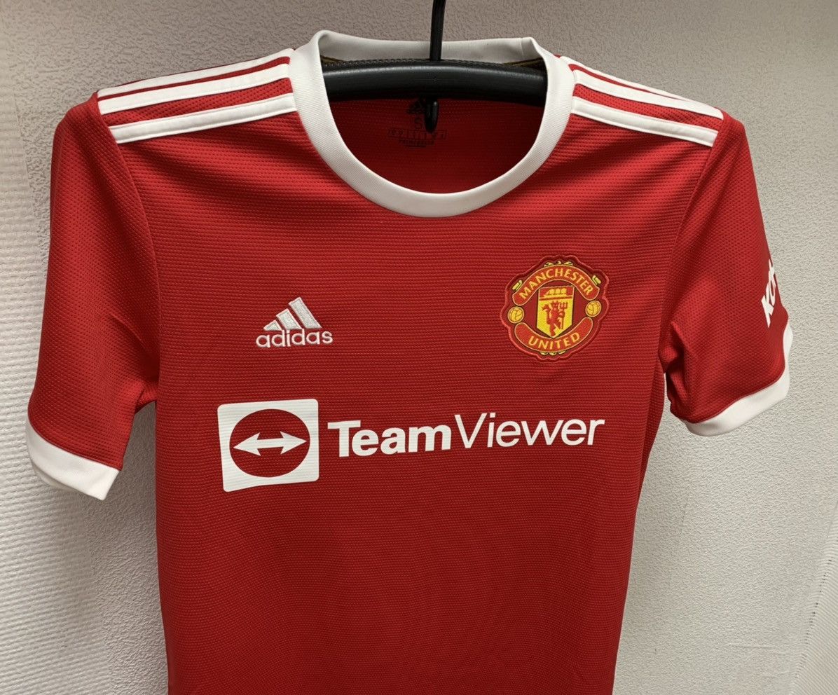 Adidas Manchester United Adidas soccer jersey team viewer S 2021 Size US S / EU 44-46 / 1 - 3 Thumbnail