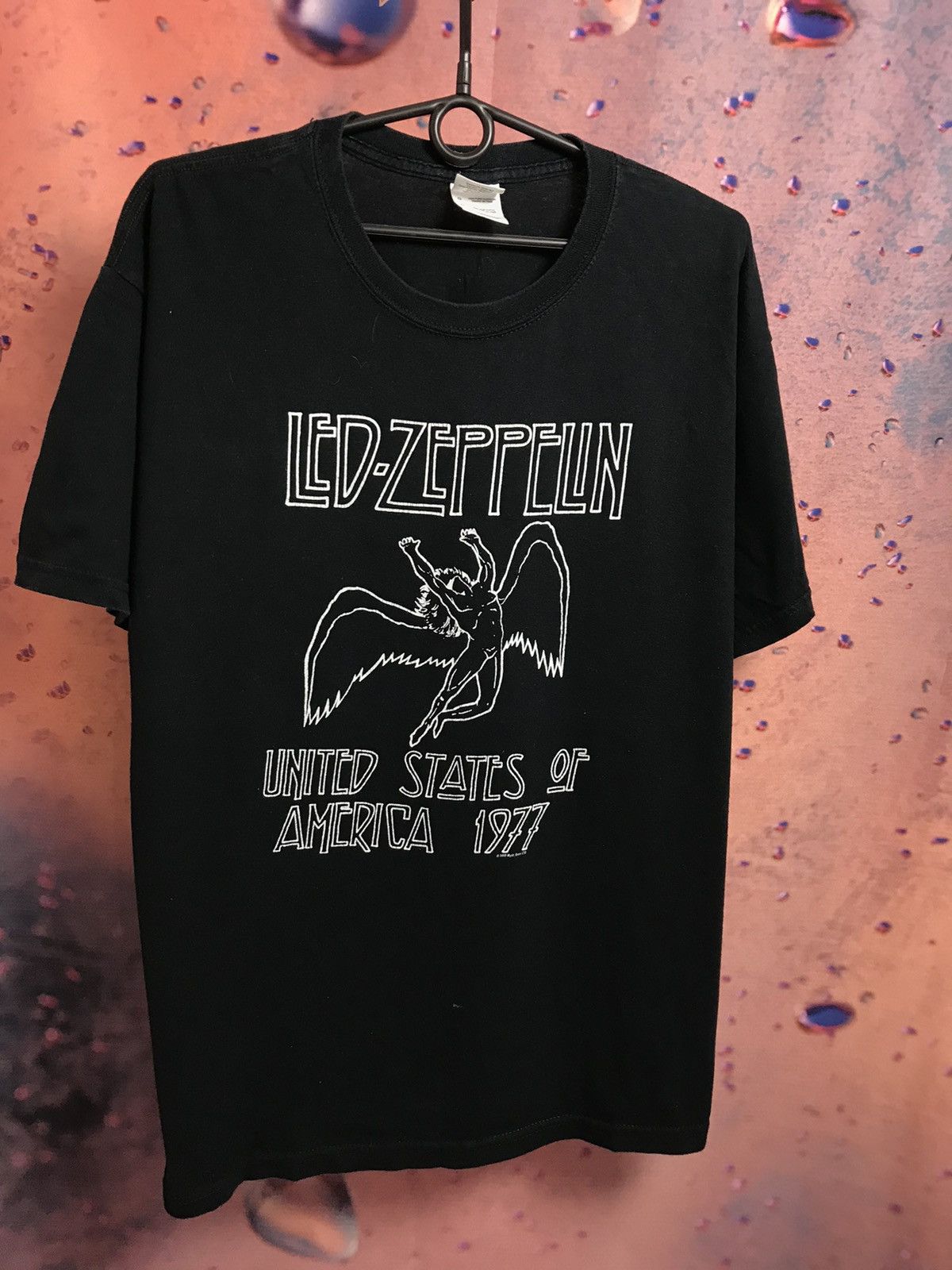 Band Tees × Led Zeppelin × Vintage Vintage Led Zeppelin band rock tee Size US L / EU 52-54 / 3 - 2 Thumbnail