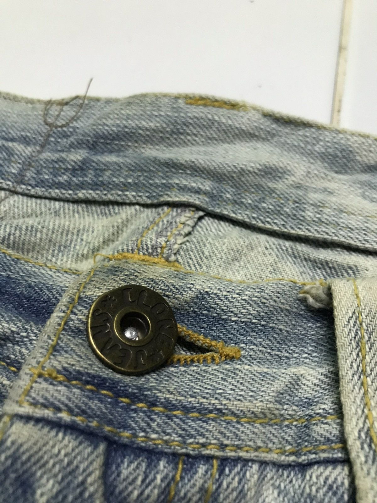 Japanese Brand Clone denim jeans with patches Size US 30 / EU 46 - 7 Thumbnail