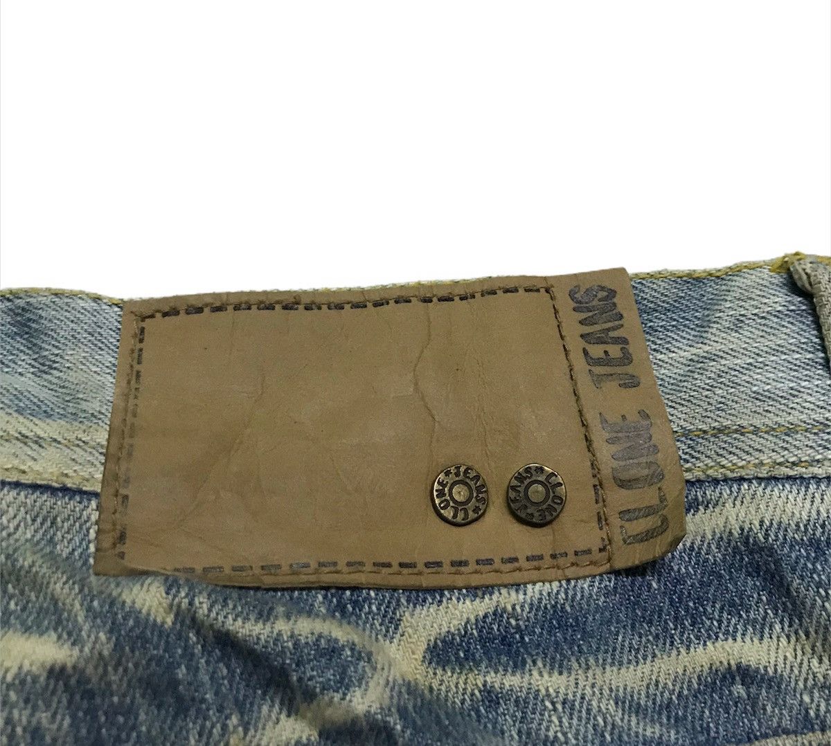 Japanese Brand Clone denim jeans with patches Size US 30 / EU 46 - 6 Thumbnail