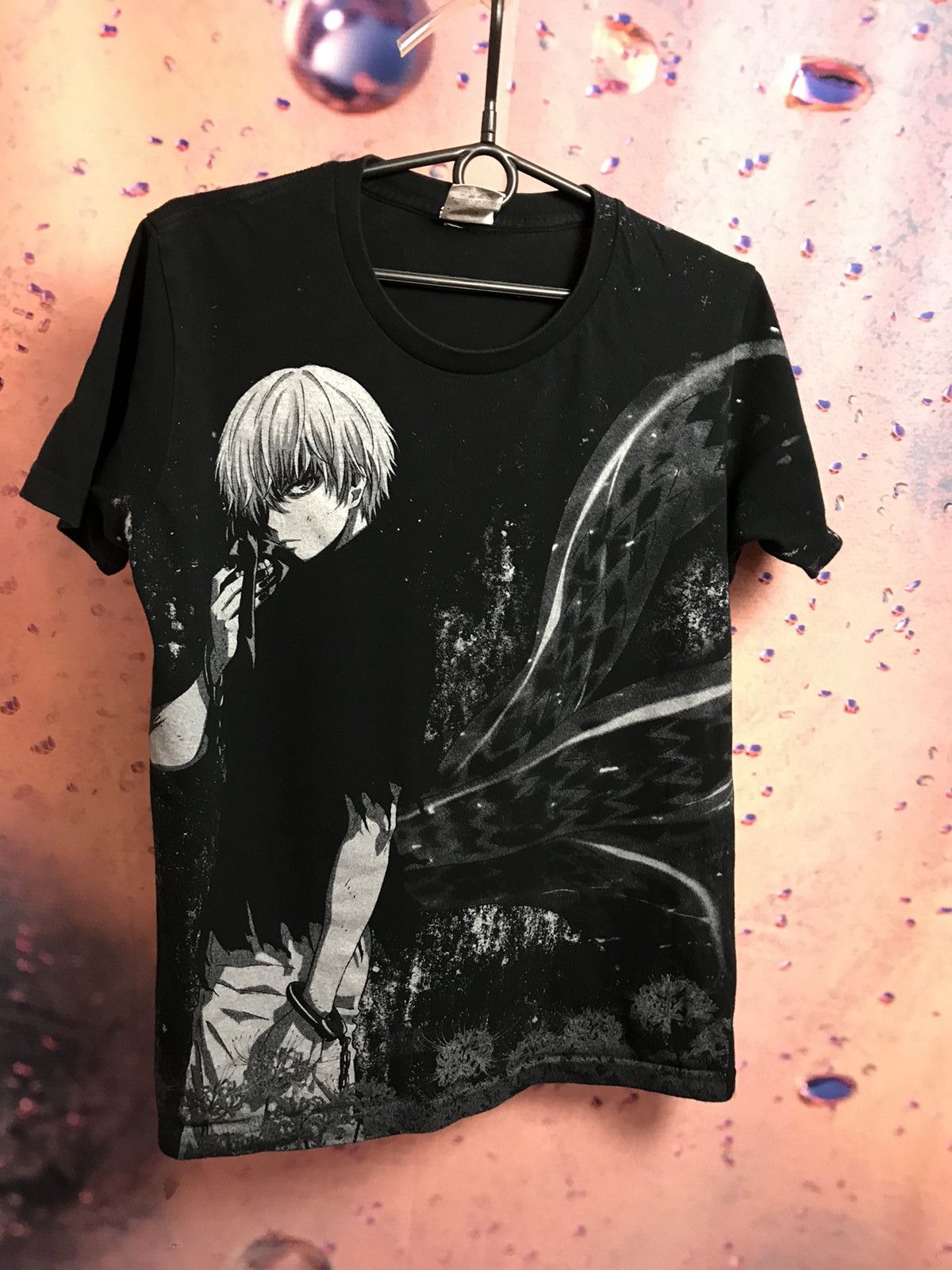 Japanese Brand × Vintage Vintage Tokyo Ghoul kaneki Ken anima Japanese tee Size US S / EU 44-46 / 1 - 2 Thumbnail
