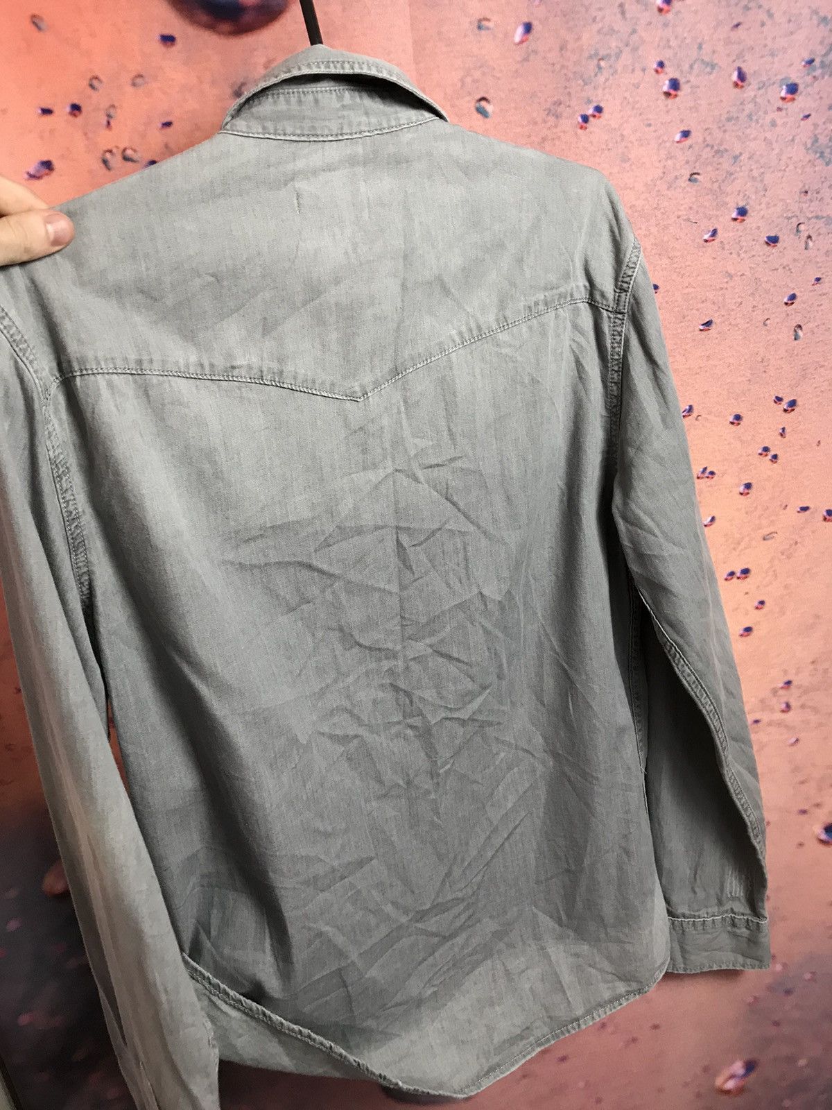 Allsaints Allsaints luxury streetwear distressed shirt Size US M / EU 48-50 / 2 - 7 Thumbnail