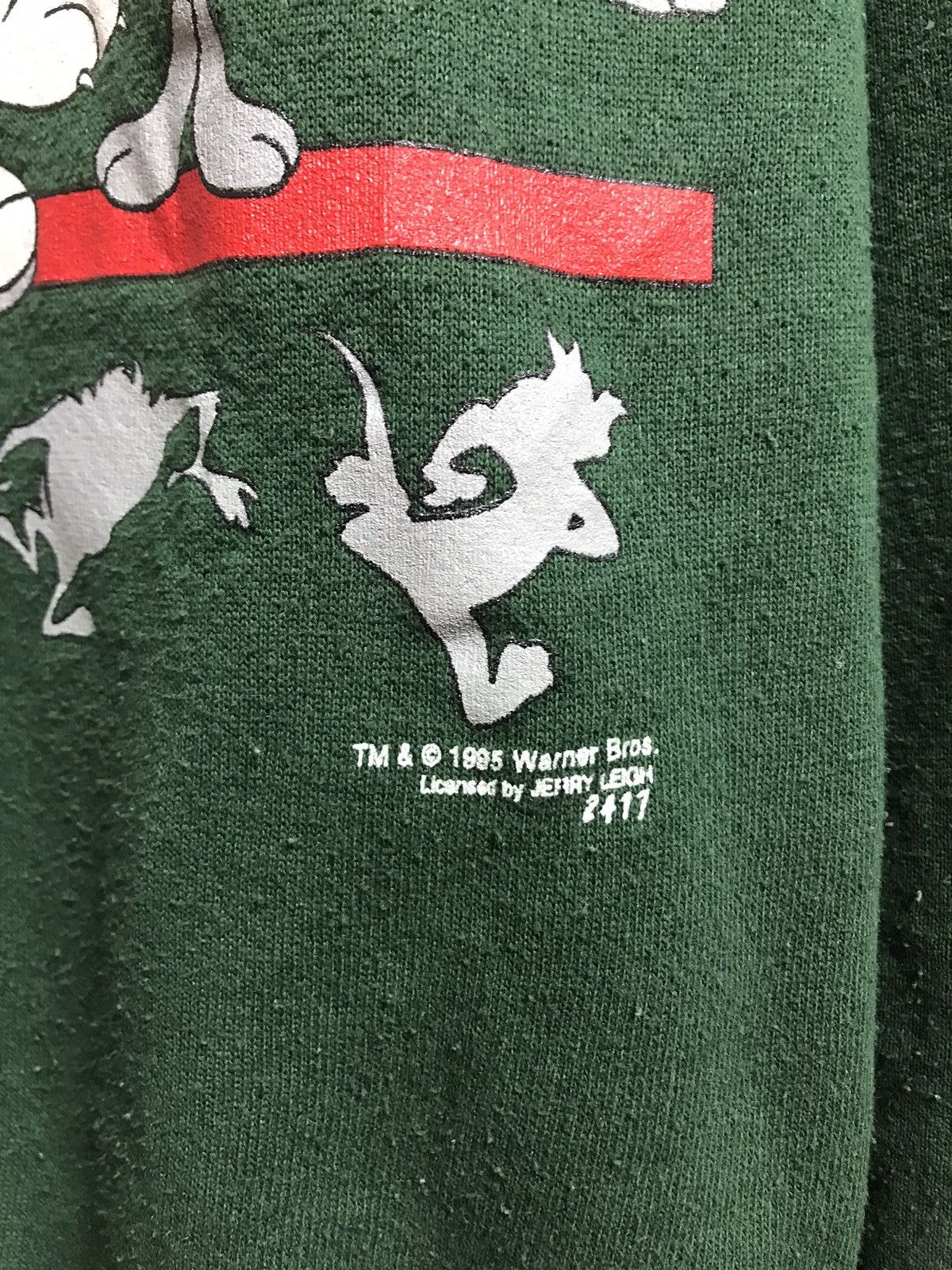 Vintage × Warner Bros Vintage Looney Tunes 1995 streetwear movie Sweatshirt Size US XL / EU 56 / 4 - 4 Thumbnail