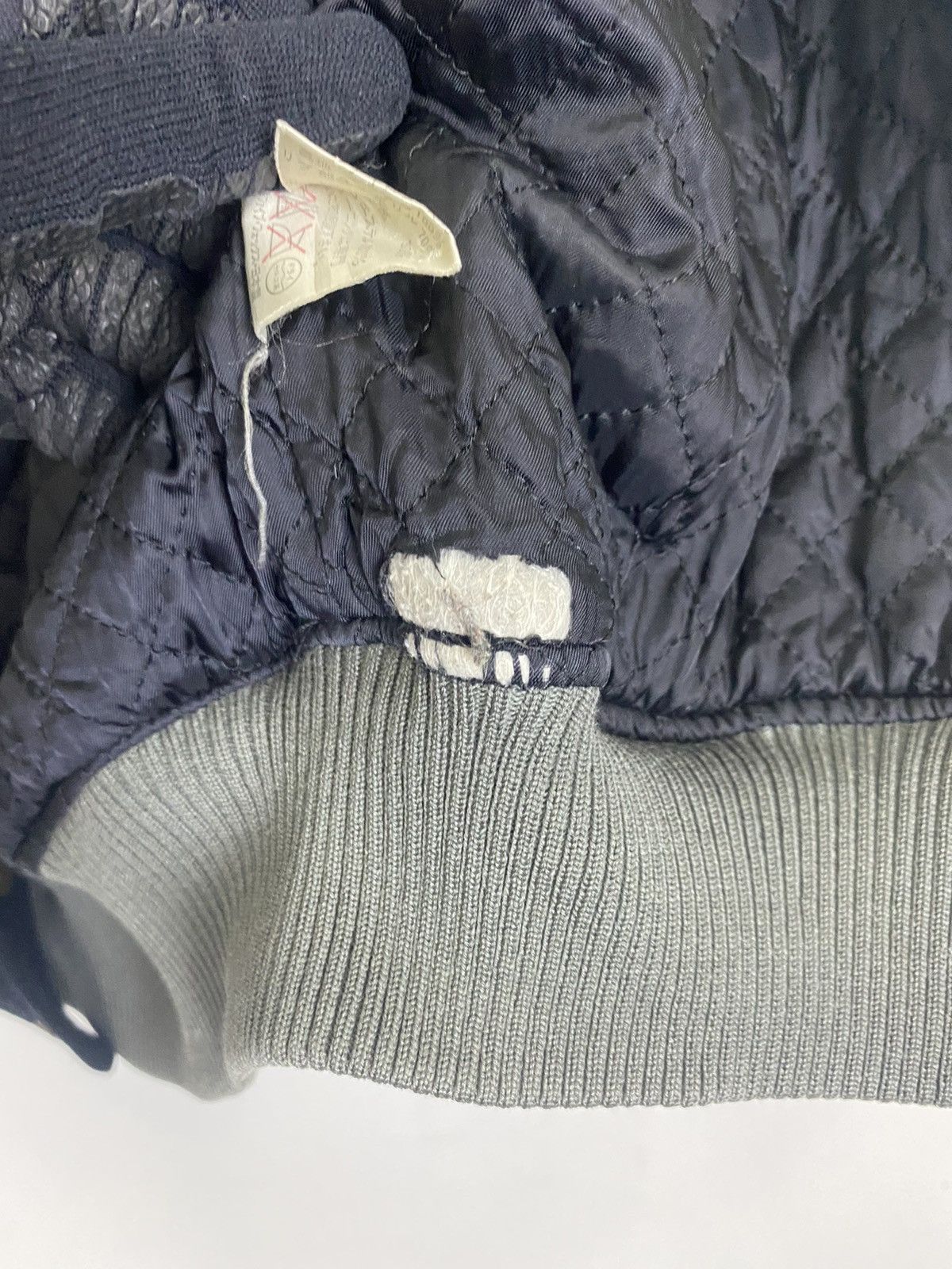 Comme Ca Ism VTG COMME CADU MODE MARINE 1992 AUTUM WINTER VARSITY JACKET Size US M / EU 48-50 / 2 - 15 Thumbnail
