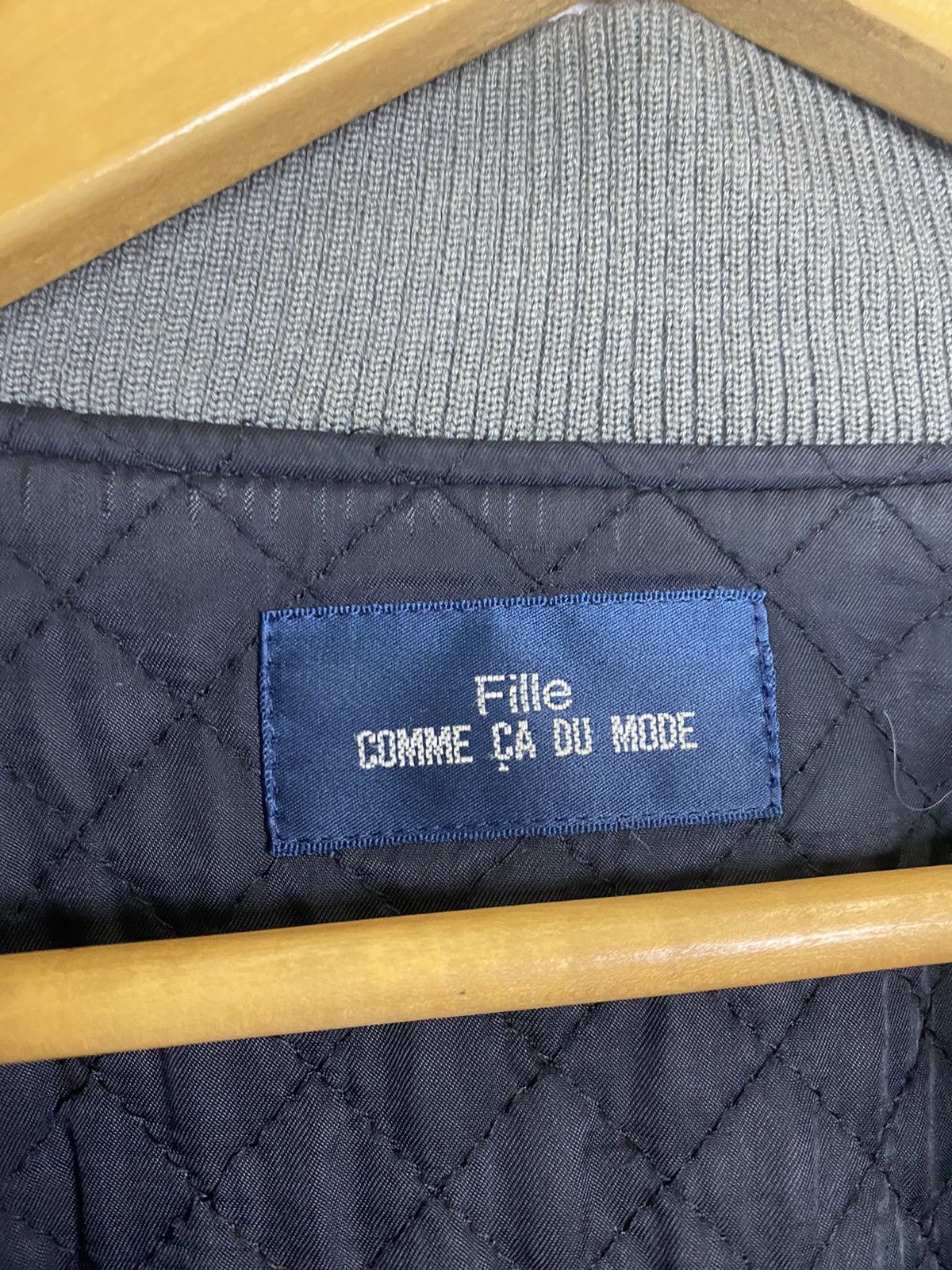 Comme Ca Ism VTG COMME CADU MODE MARINE 1992 AUTUM WINTER VARSITY JACKET Size US M / EU 48-50 / 2 - 11 Thumbnail