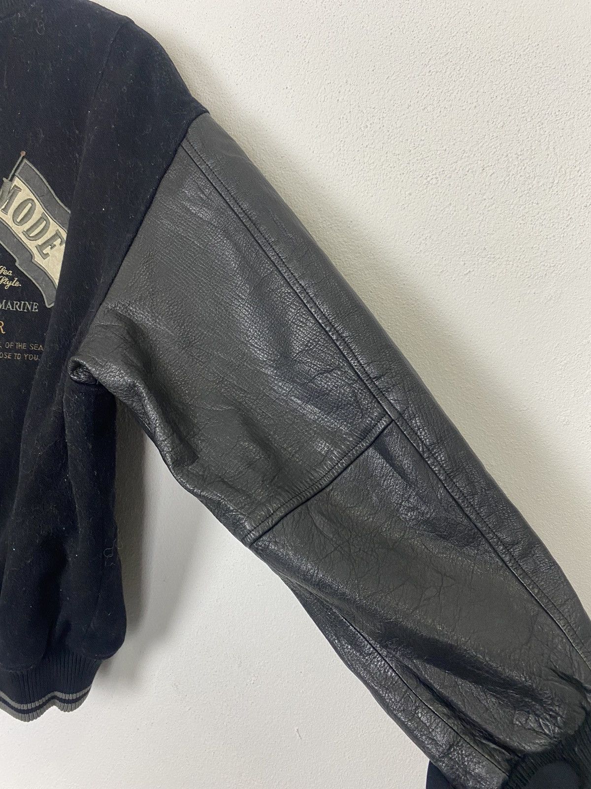 Comme Ca Ism VTG COMME CADU MODE MARINE 1992 AUTUM WINTER VARSITY JACKET Size US M / EU 48-50 / 2 - 8 Thumbnail