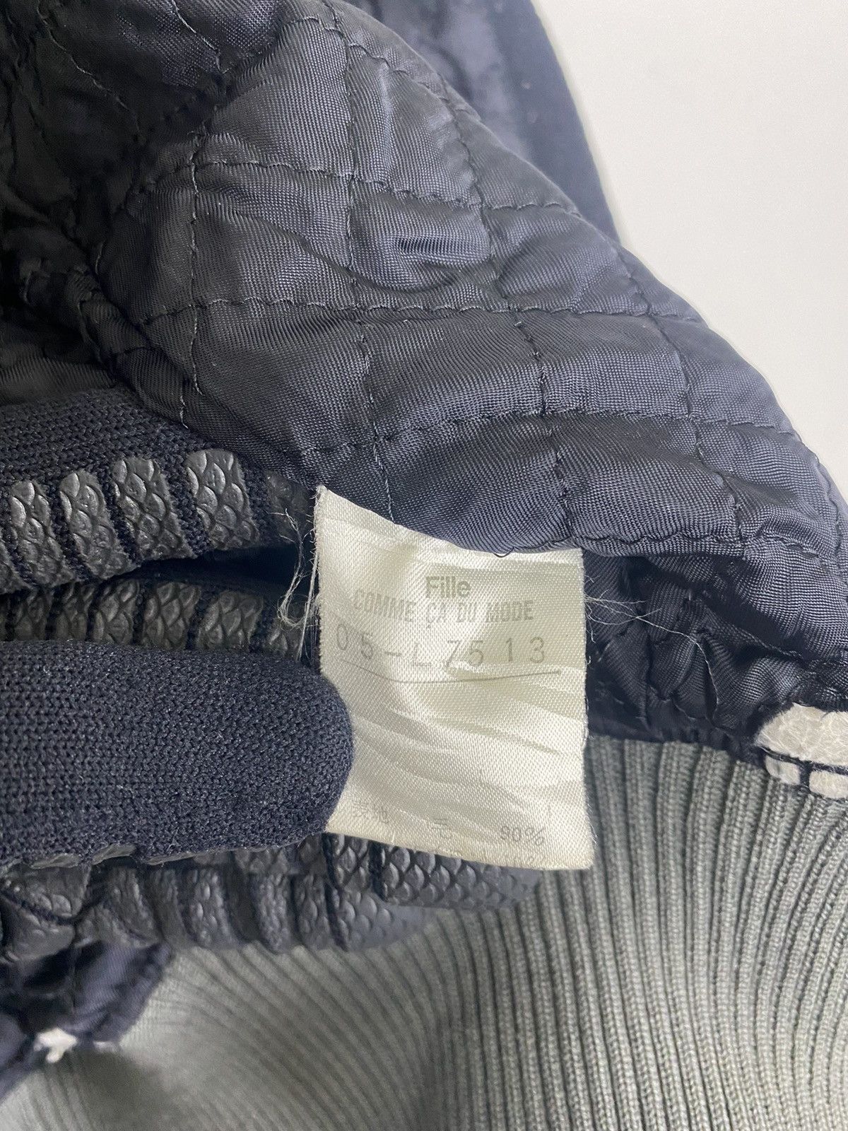Comme Ca Ism VTG COMME CADU MODE MARINE 1992 AUTUM WINTER VARSITY JACKET Size US M / EU 48-50 / 2 - 13 Thumbnail