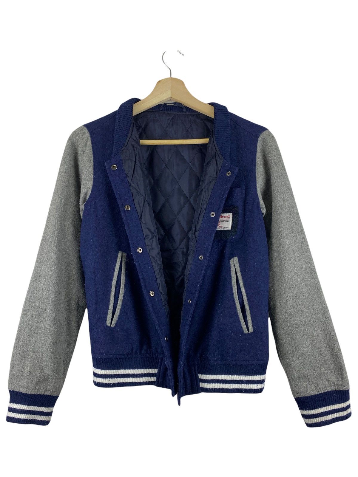 Harris Tweed HARRIS TWEED VARSITY JACKET Size US S / EU 44-46 / 1 - 3 Thumbnail