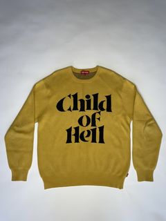 Supreme child of hell 2024 sweater