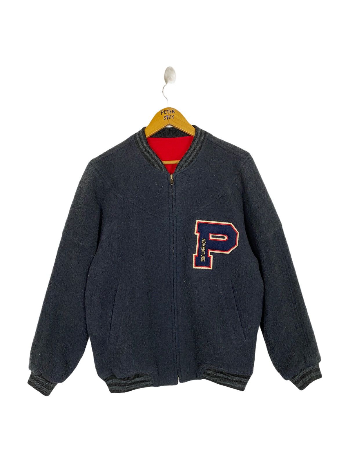 Japanese Brand × Vintage VINTAGE MR TESSEL VARSITY JACKET Size US L / EU 52-54 / 3 - 1 Thumbnail