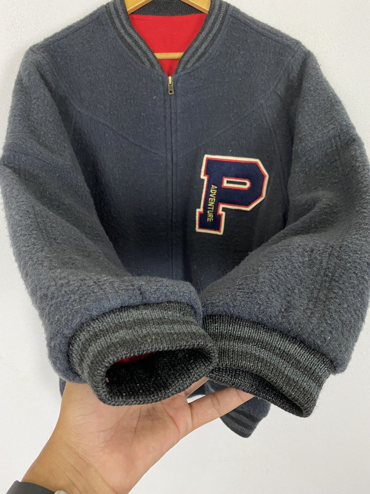Japanese Brand × Vintage VINTAGE MR TESSEL VARSITY JACKET Size US L / EU 52-54 / 3 - 4 Thumbnail