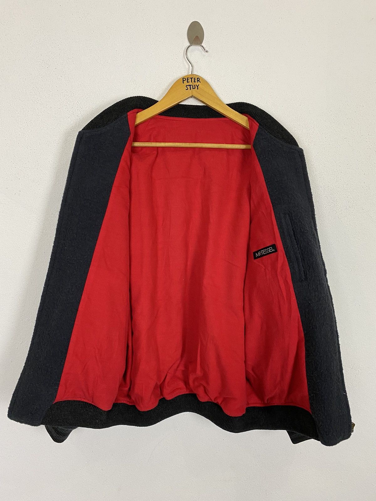 Japanese Brand × Vintage VINTAGE MR TESSEL VARSITY JACKET Size US L / EU 52-54 / 3 - 9 Thumbnail
