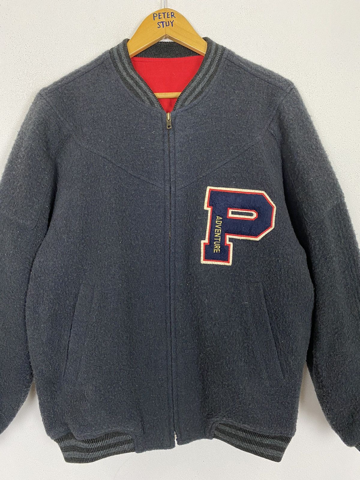 Japanese Brand × Vintage VINTAGE MR TESSEL VARSITY JACKET Size US L / EU 52-54 / 3 - 3 Thumbnail