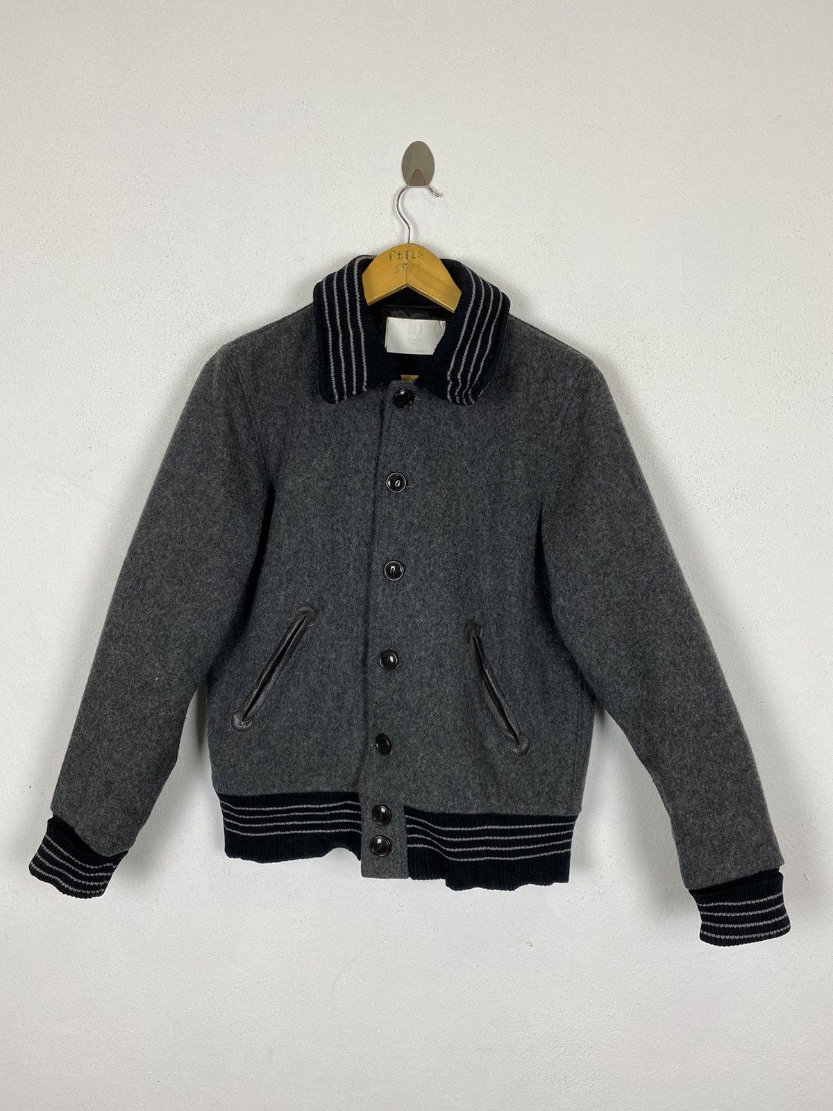 Vintage GK135 VINTAGE WILSON x URBAN RESEARCH VARSITY PLAN JACKET Size US S / EU 44-46 / 1 - 2 Thumbnail