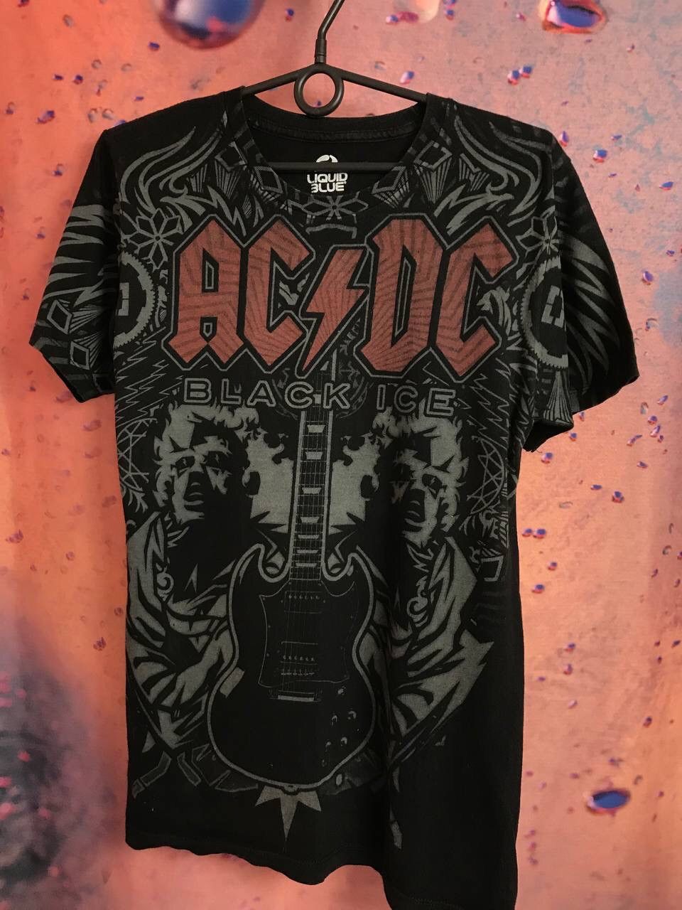 AC/DC × Band Tees × Vintage Vintage Ac Dc Liquid Blue band rock tee Size US S / EU 44-46 / 1 - 2 Thumbnail