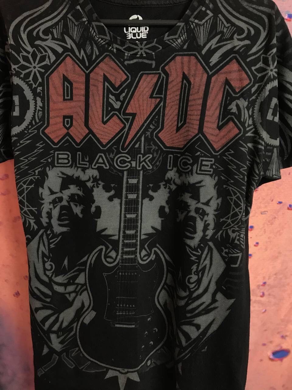 AC/DC × Band Tees × Vintage Vintage Ac Dc Liquid Blue band rock tee Size US S / EU 44-46 / 1 - 4 Thumbnail