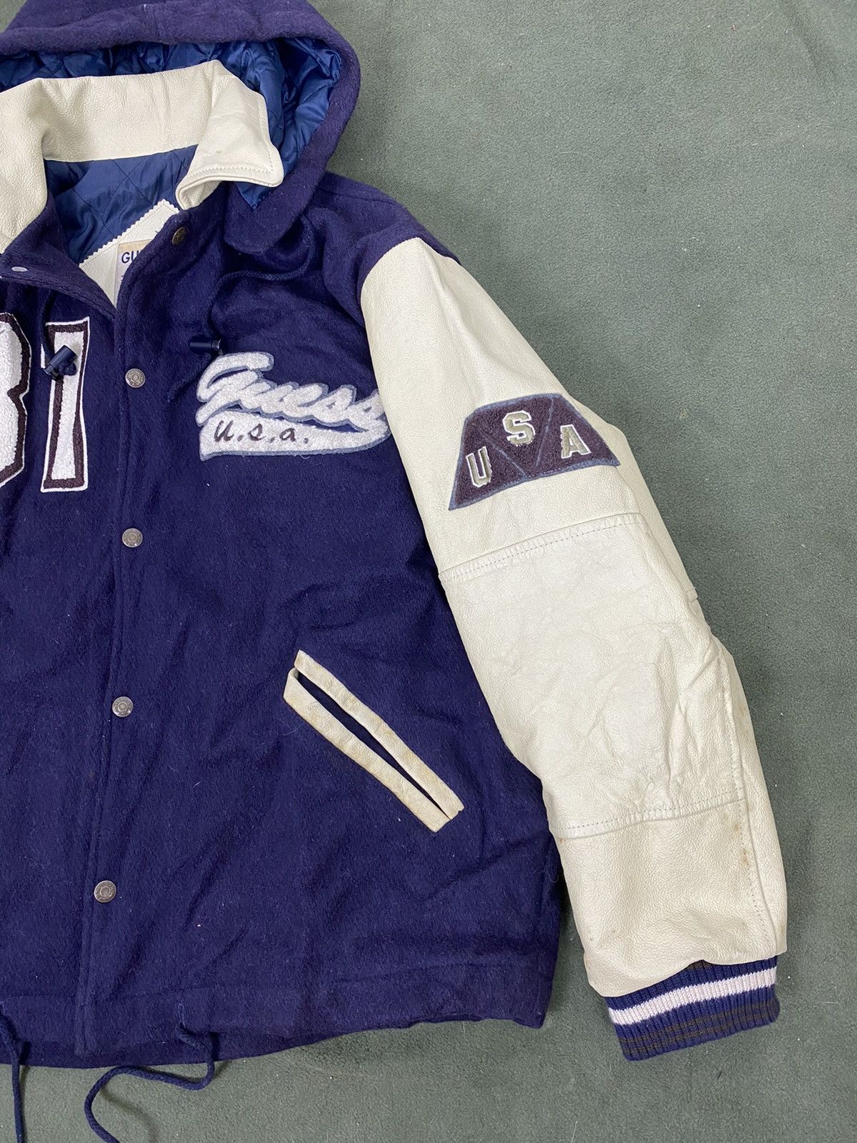 Guess Guess Jeans Varsity Jacket- Medium Size Size US M / EU 48-50 / 2 - 4 Thumbnail