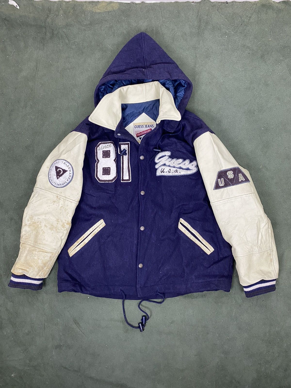 Guess Guess Jeans Varsity Jacket- Medium Size Size US M / EU 48-50 / 2 - 1 Thumbnail
