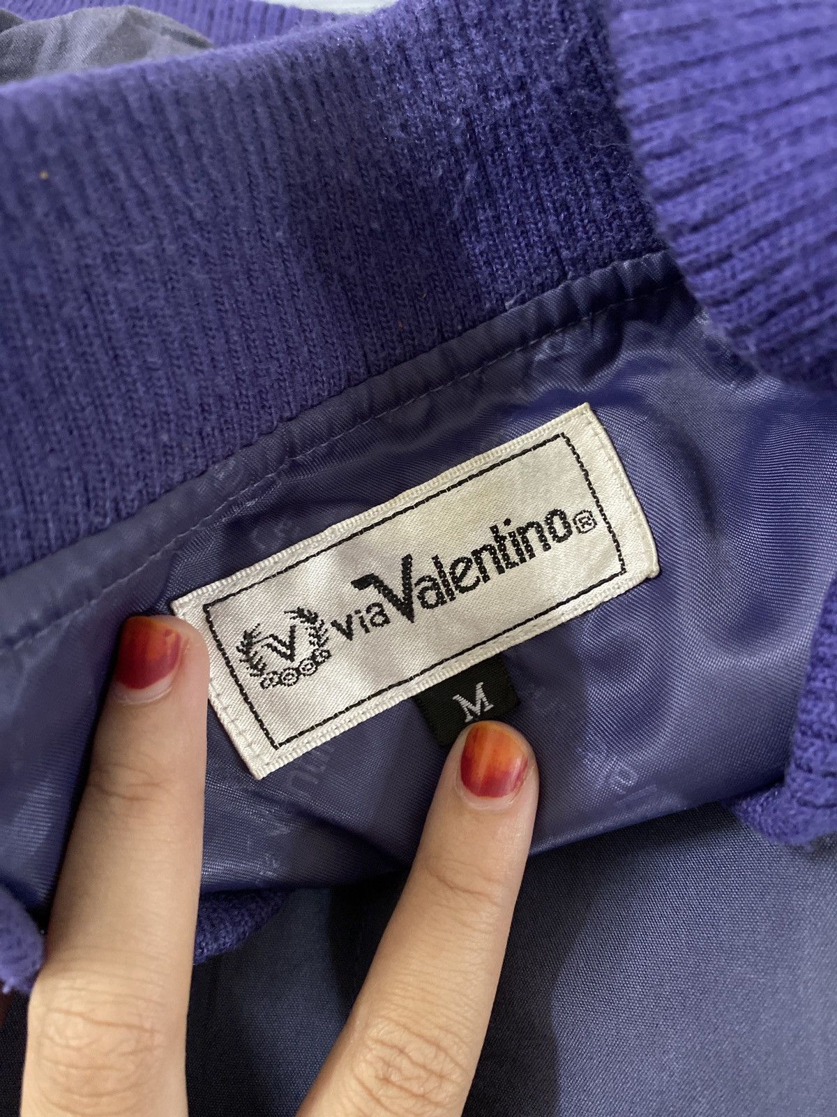 Valentino × Vintage Vintage valentino varsity jacket Size US M / EU 48-50 / 2 - 4 Thumbnail
