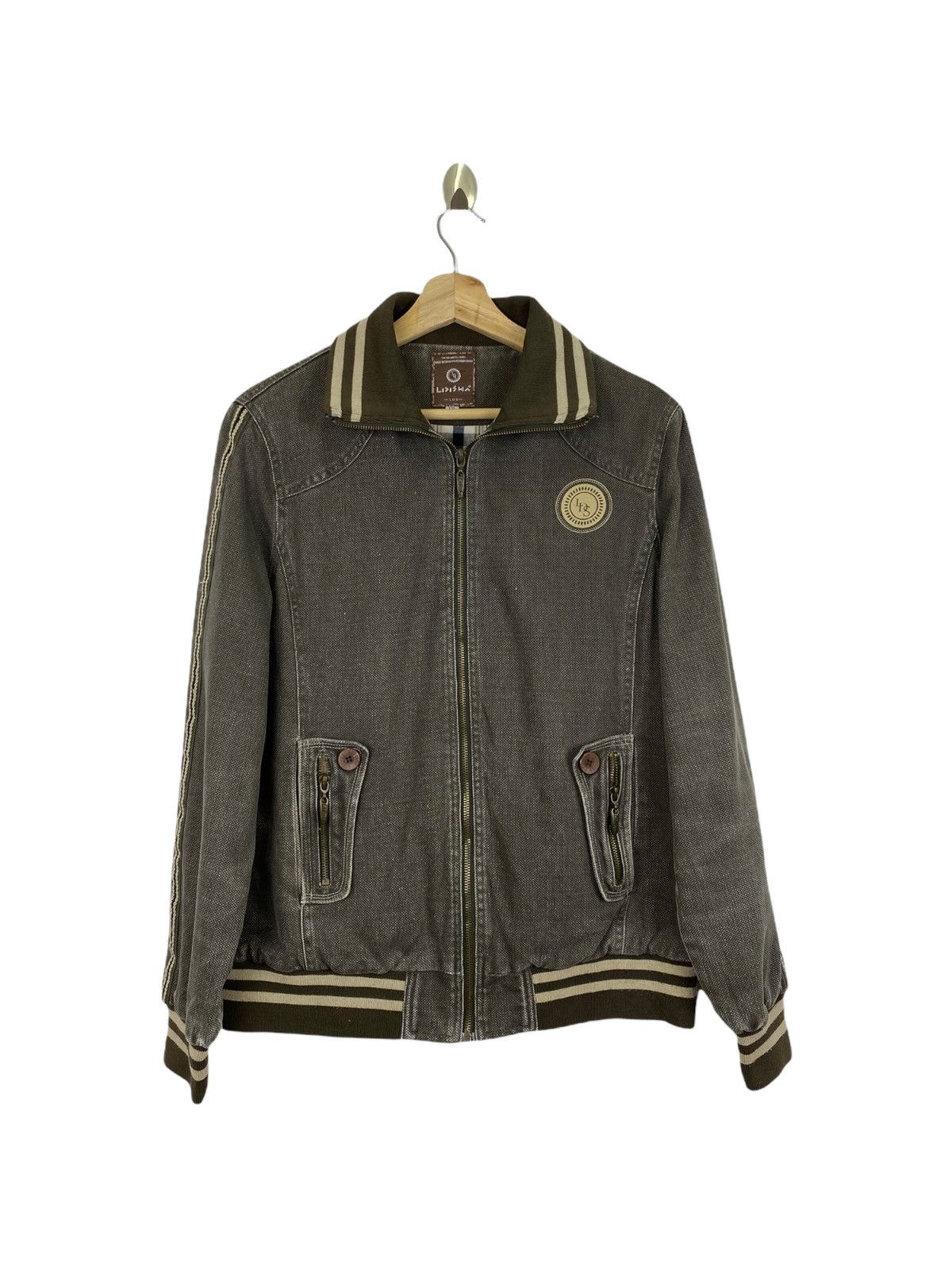 Japanese Brand LIVISHA VARSITY JACKET Size US XXL / EU 58 / 5 - 1 Thumbnail