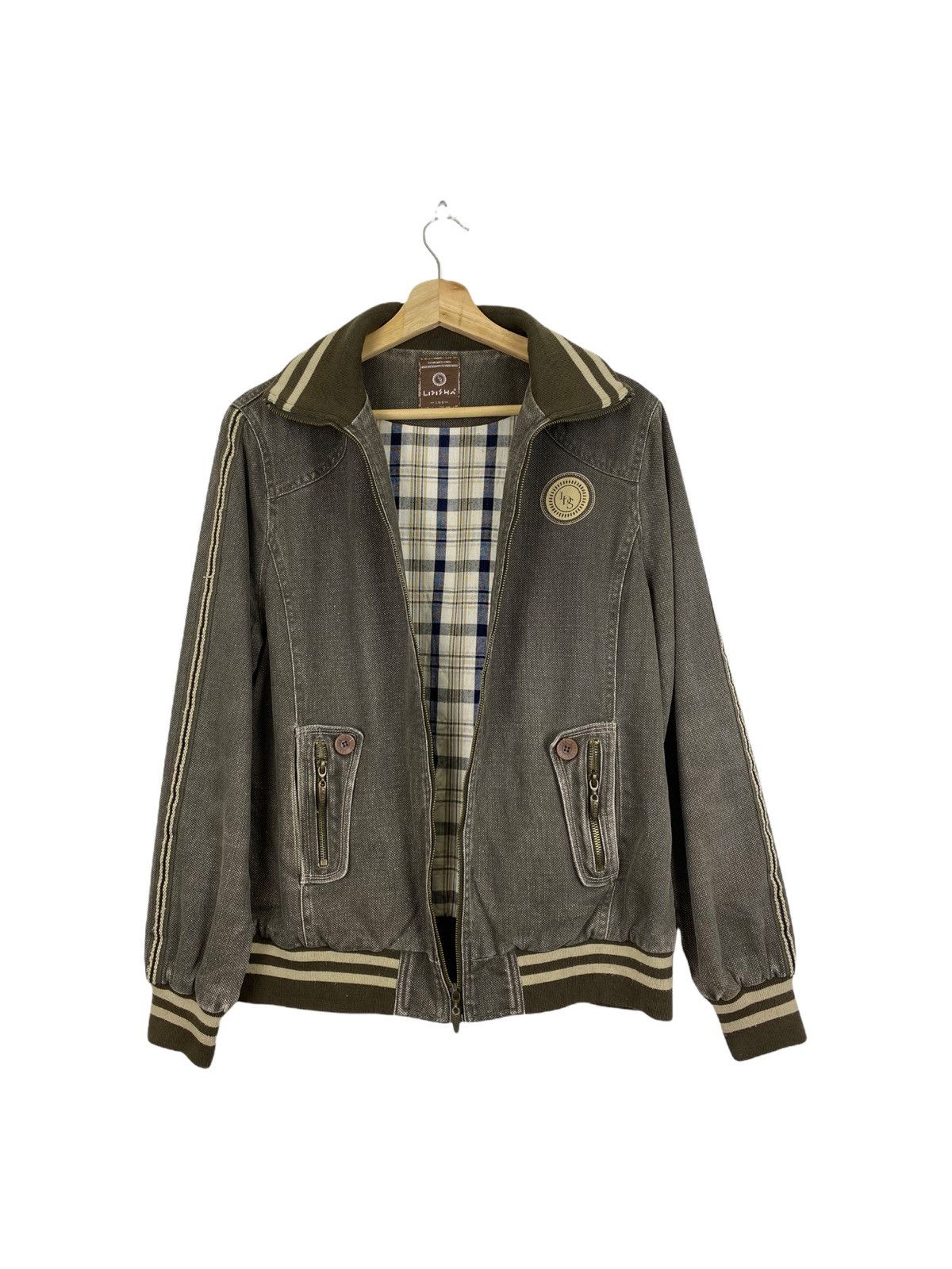 Japanese Brand LIVISHA VARSITY JACKET Size US XXL / EU 58 / 5 - 3 Thumbnail