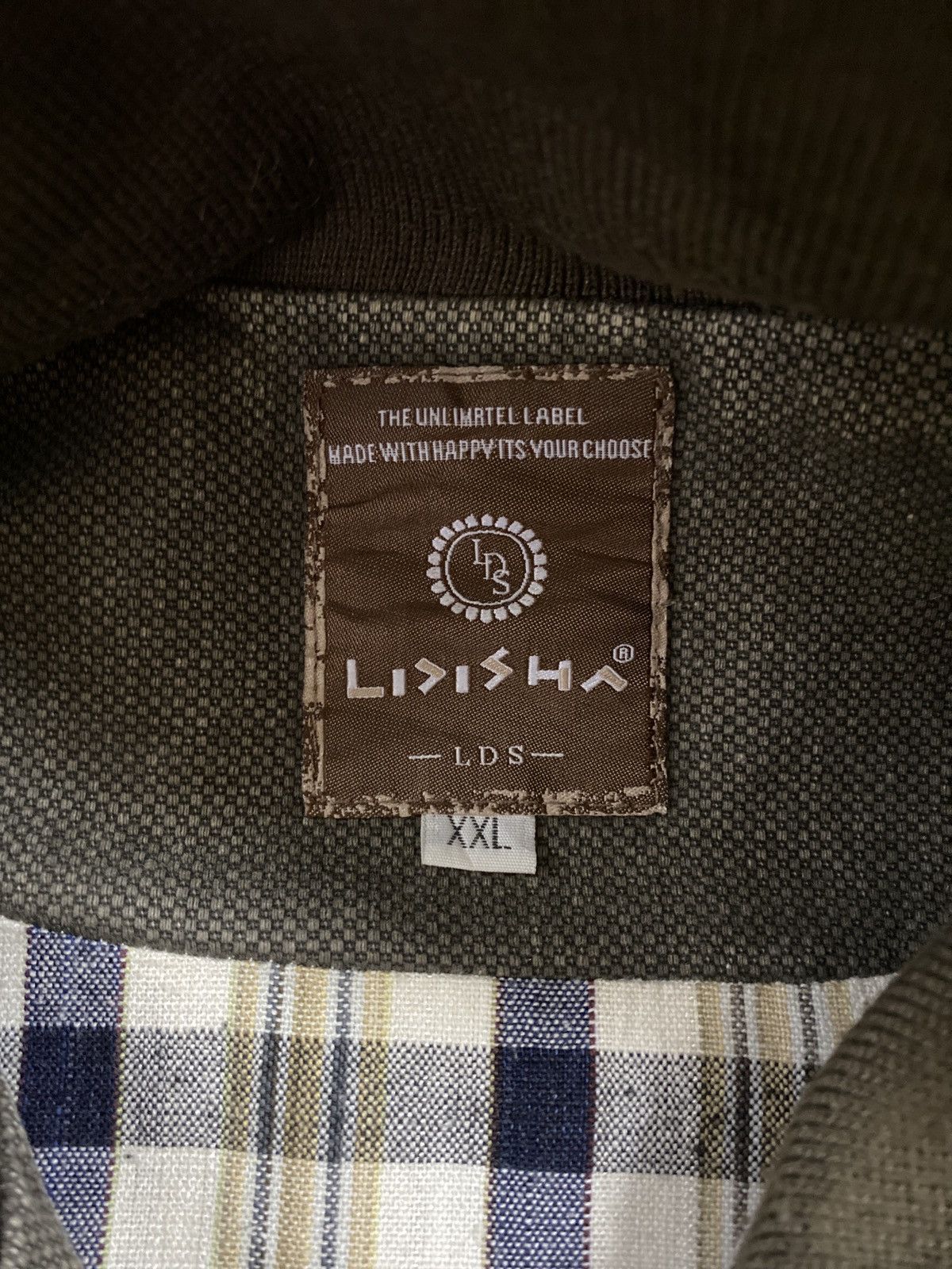 Japanese Brand LIVISHA VARSITY JACKET Size US XXL / EU 58 / 5 - 4 Thumbnail