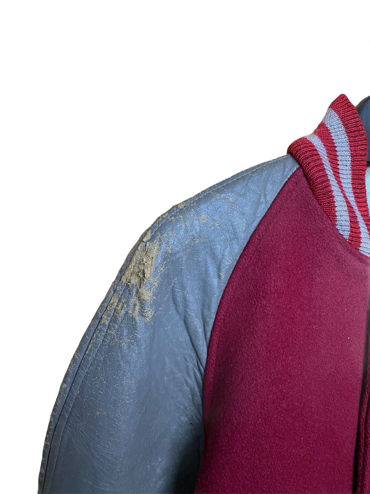 South2 West8 × Vintage GK145 VTG SOUTHWEST ARKADELPHIA-ARK VARSITY LEATHER JACKET Size US M / EU 48-50 / 2 - 5 Thumbnail