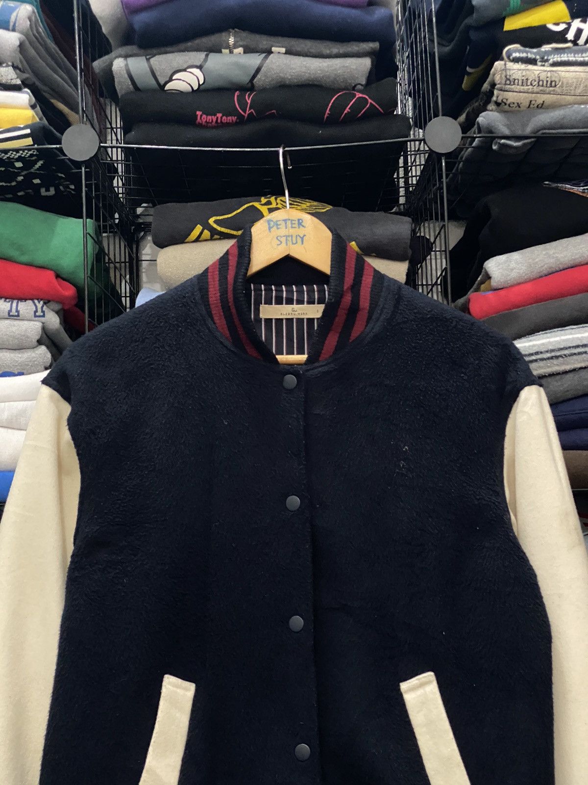 Global Work GLOBAL WORK CAMPUS VARSITY JACKET Size US S / EU 44-46 / 1 - 4 Thumbnail