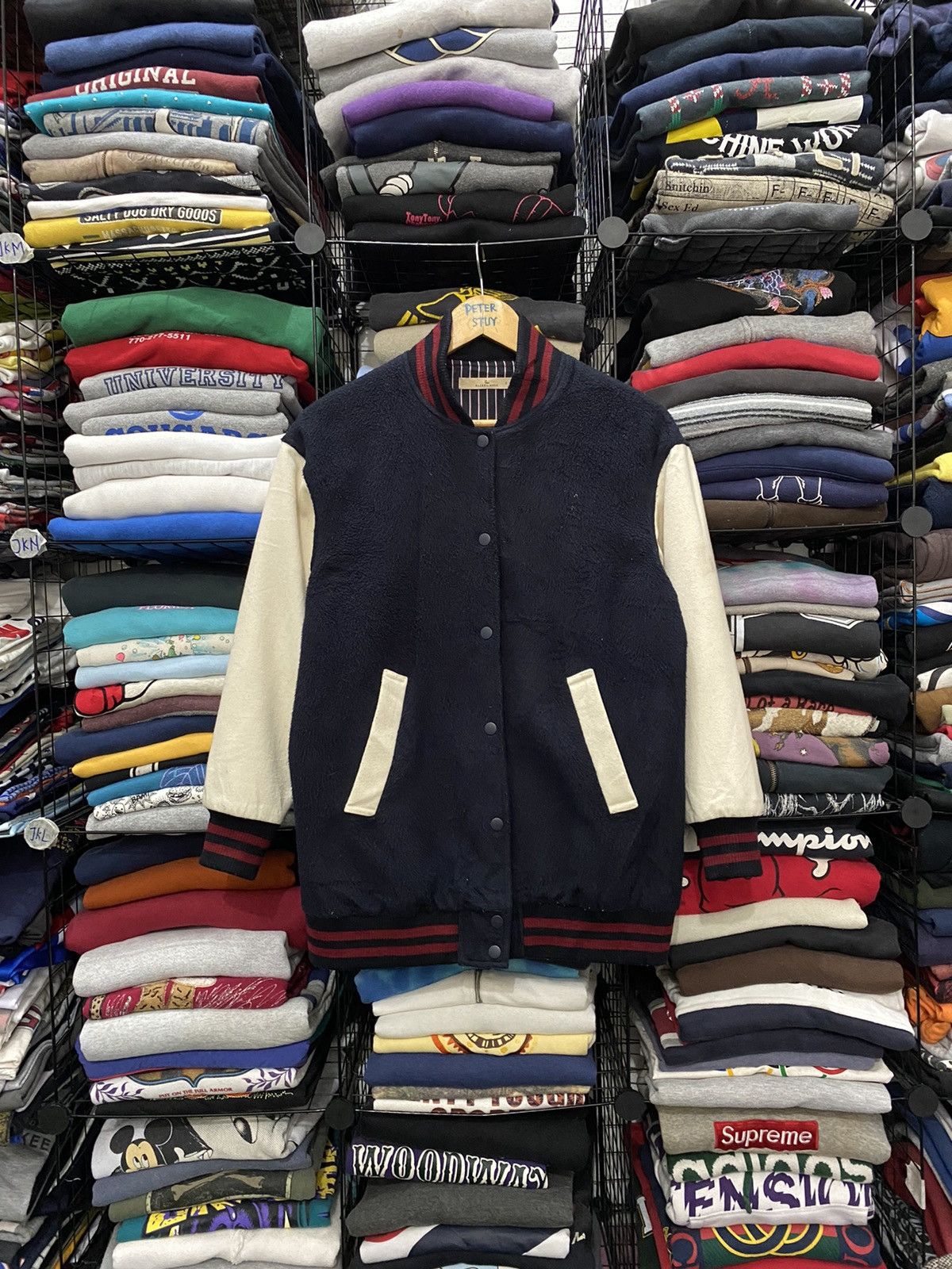 Global Work GLOBAL WORK CAMPUS VARSITY JACKET Size US S / EU 44-46 / 1 - 1 Thumbnail