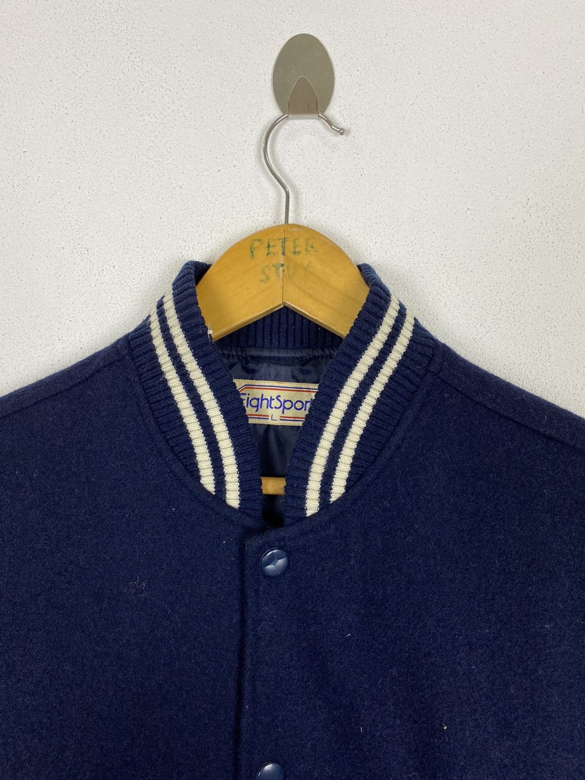 Vintage VINTAGE EIGHT SPORT PLAN VARSITY JACKET Size US M / EU 48-50 / 2 - 3 Thumbnail