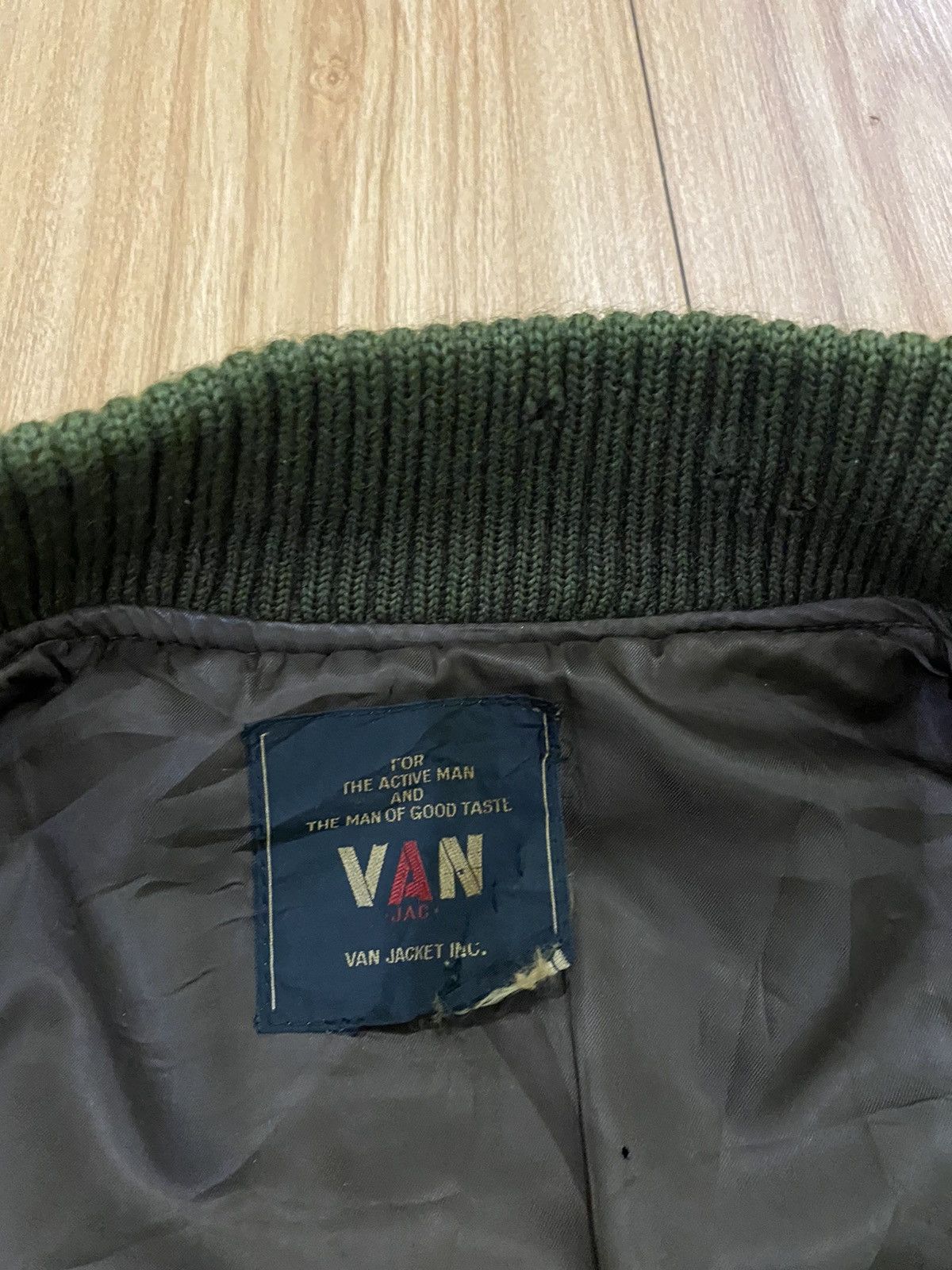 Van × Vintage Van Jacket Wool Varsity Jacket Size US S / EU 44-46 / 1 - 6 Thumbnail