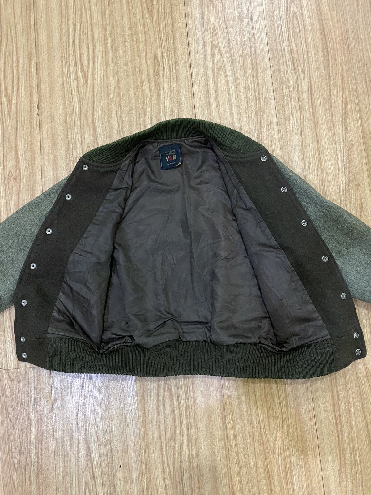 Van × Vintage Van Jacket Wool Varsity Jacket Size US S / EU 44-46 / 1 - 5 Thumbnail