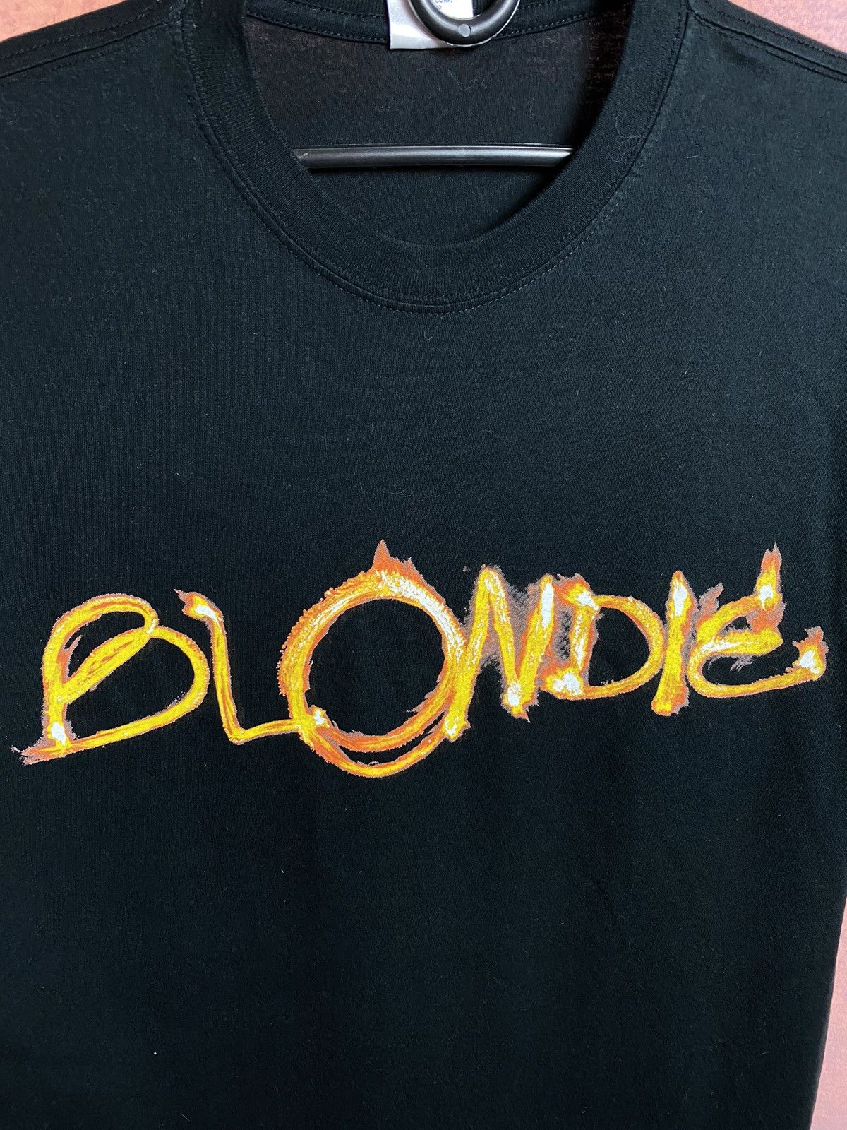 Band Tees × Vintage Vintage Blondie streetwear band tee Size US L / EU 52-54 / 3 - 3 Thumbnail