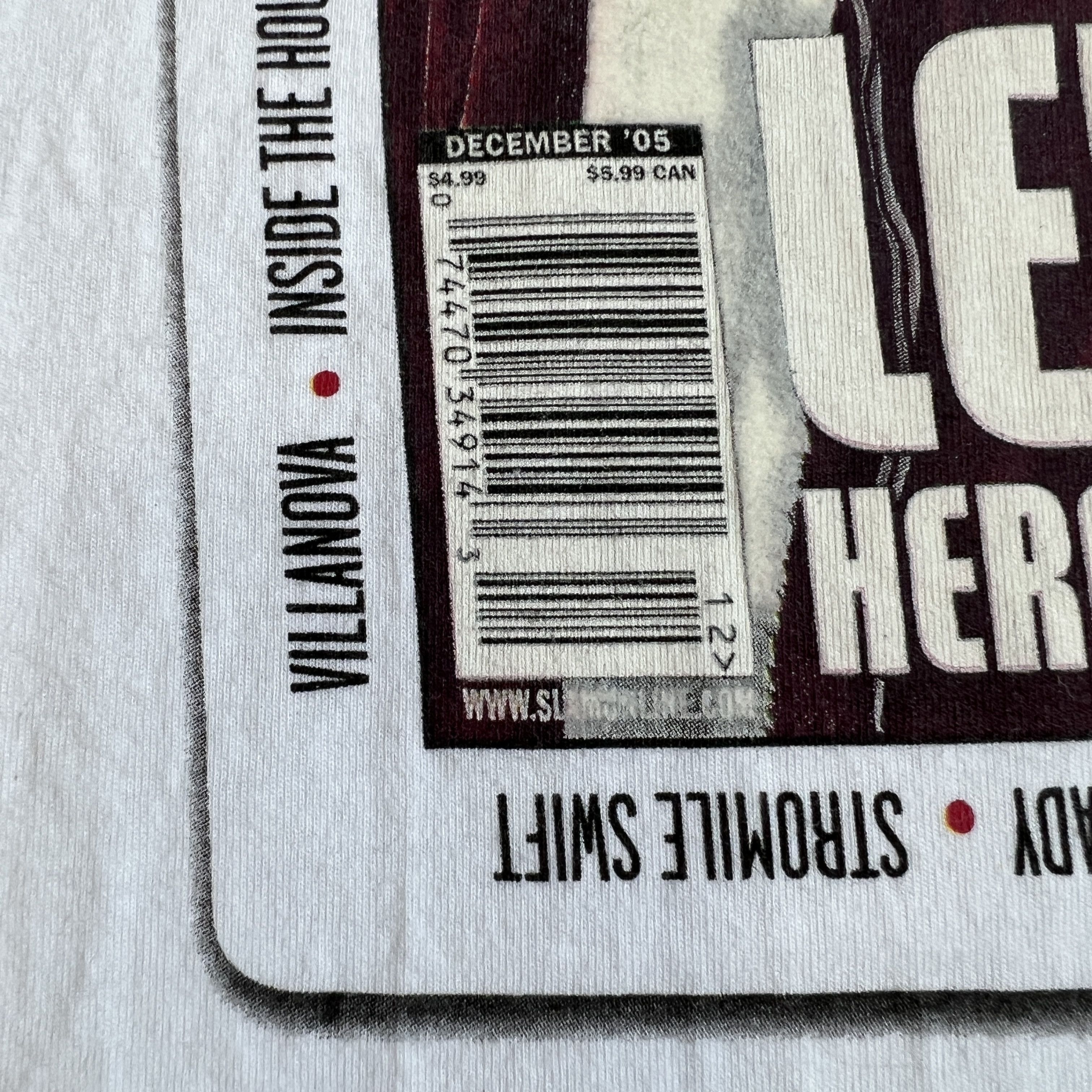 NBA × Vintage 2005 Lebron James Slam Magazine NBA 4XL ClevelandCavaliers Size US XXL / EU 58 / 5 - 4 Thumbnail