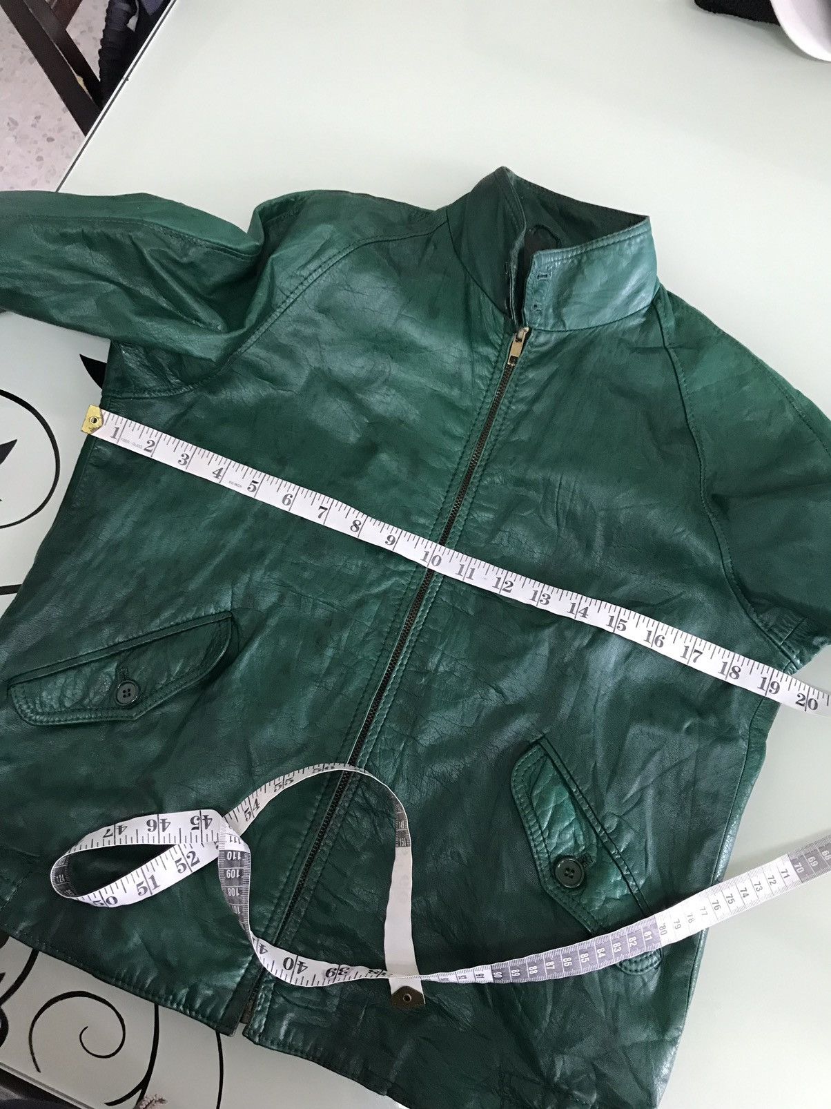Takeo Kikuchi Nice❗️Half Moon by Takeo Kikuchi Leather Jacket Women Size M / US 6-8 / IT 42-44 - 19 Thumbnail