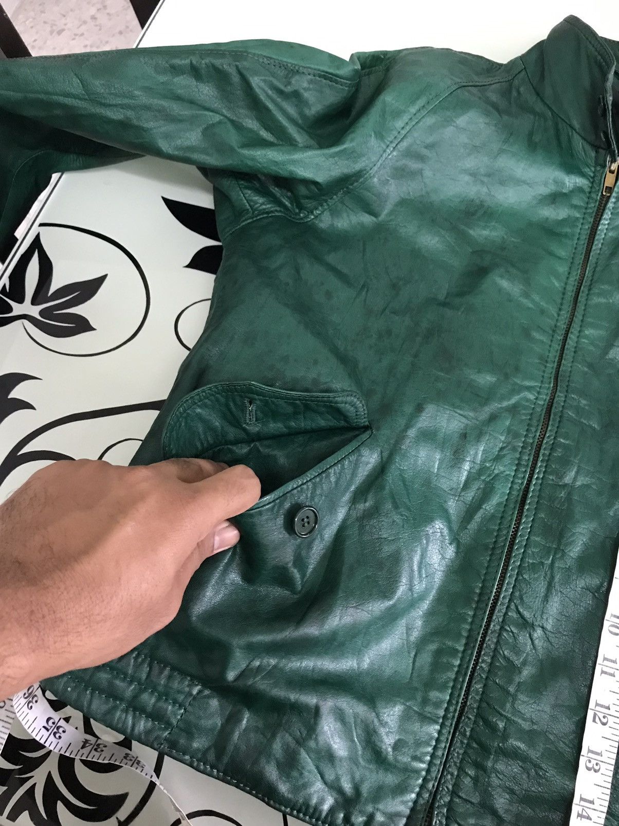 Takeo Kikuchi Nice❗️Half Moon by Takeo Kikuchi Leather Jacket Women Size M / US 6-8 / IT 42-44 - 18 Thumbnail