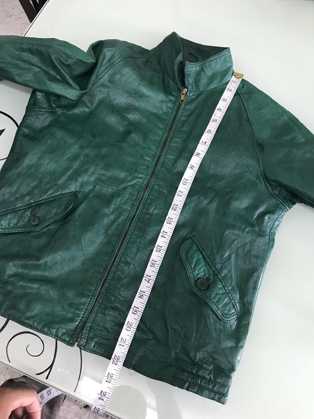 Takeo Kikuchi Nice❗️Half Moon by Takeo Kikuchi Leather Jacket Women Size M / US 6-8 / IT 42-44 - 20 Thumbnail