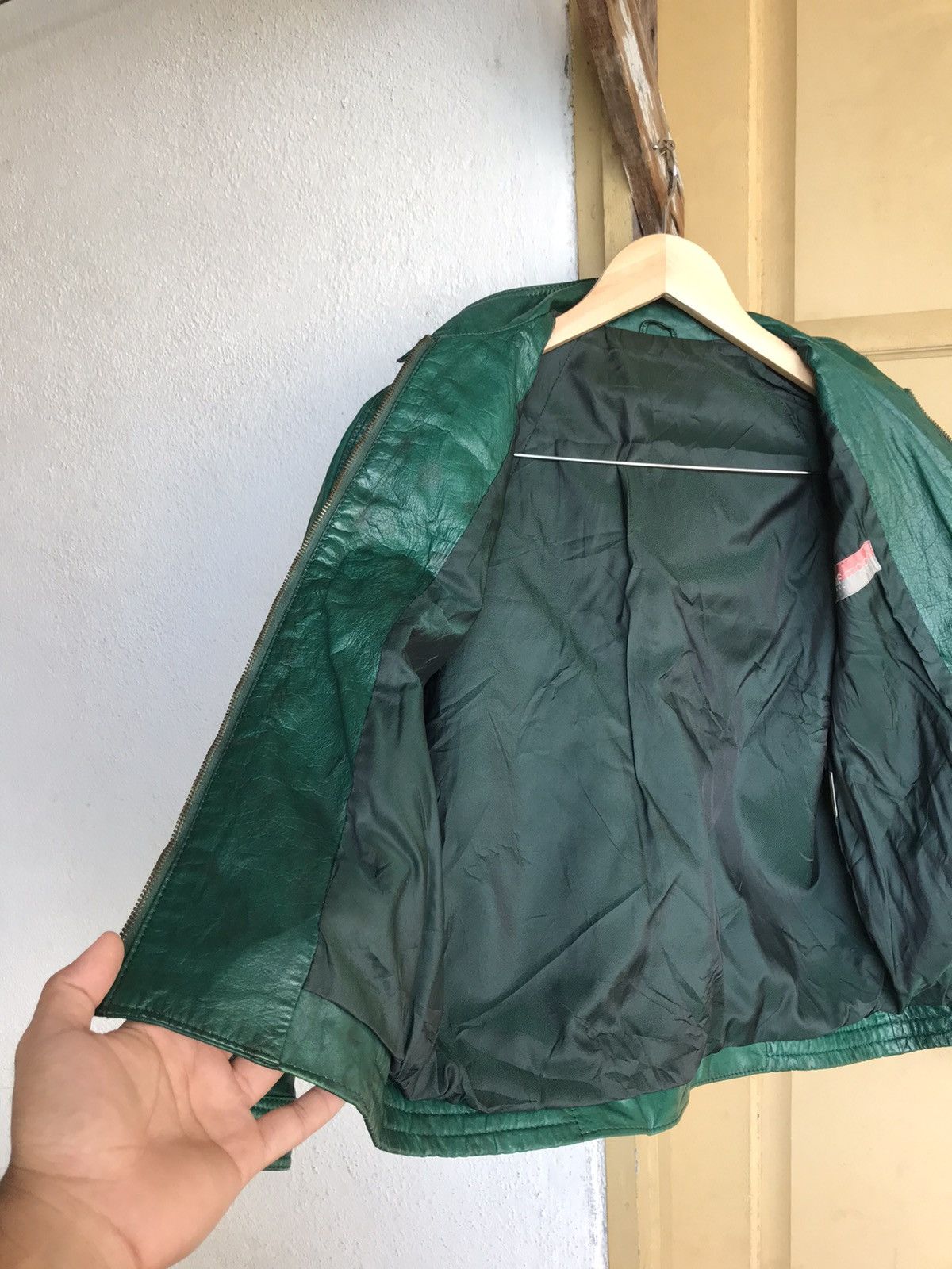Takeo Kikuchi Nice❗️Half Moon by Takeo Kikuchi Leather Jacket Women Size M / US 6-8 / IT 42-44 - 12 Thumbnail