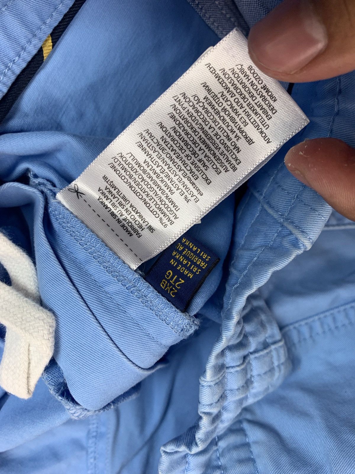 Polo Ralph Lauren Polo Ralph Lauren Vintage Mens Nylon Shorts Size US 38 / EU 54 - 9 Thumbnail