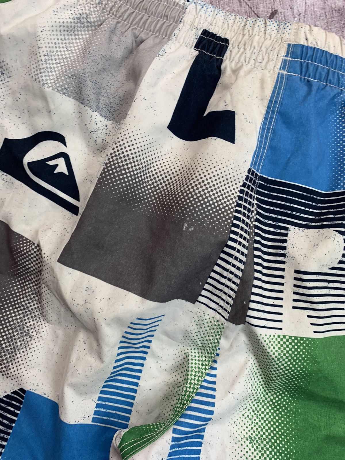Quiksilver × Vintage Quiksilver Vintage Mens Surf Style Shorts Size US 34 / EU 50 - 5 Thumbnail