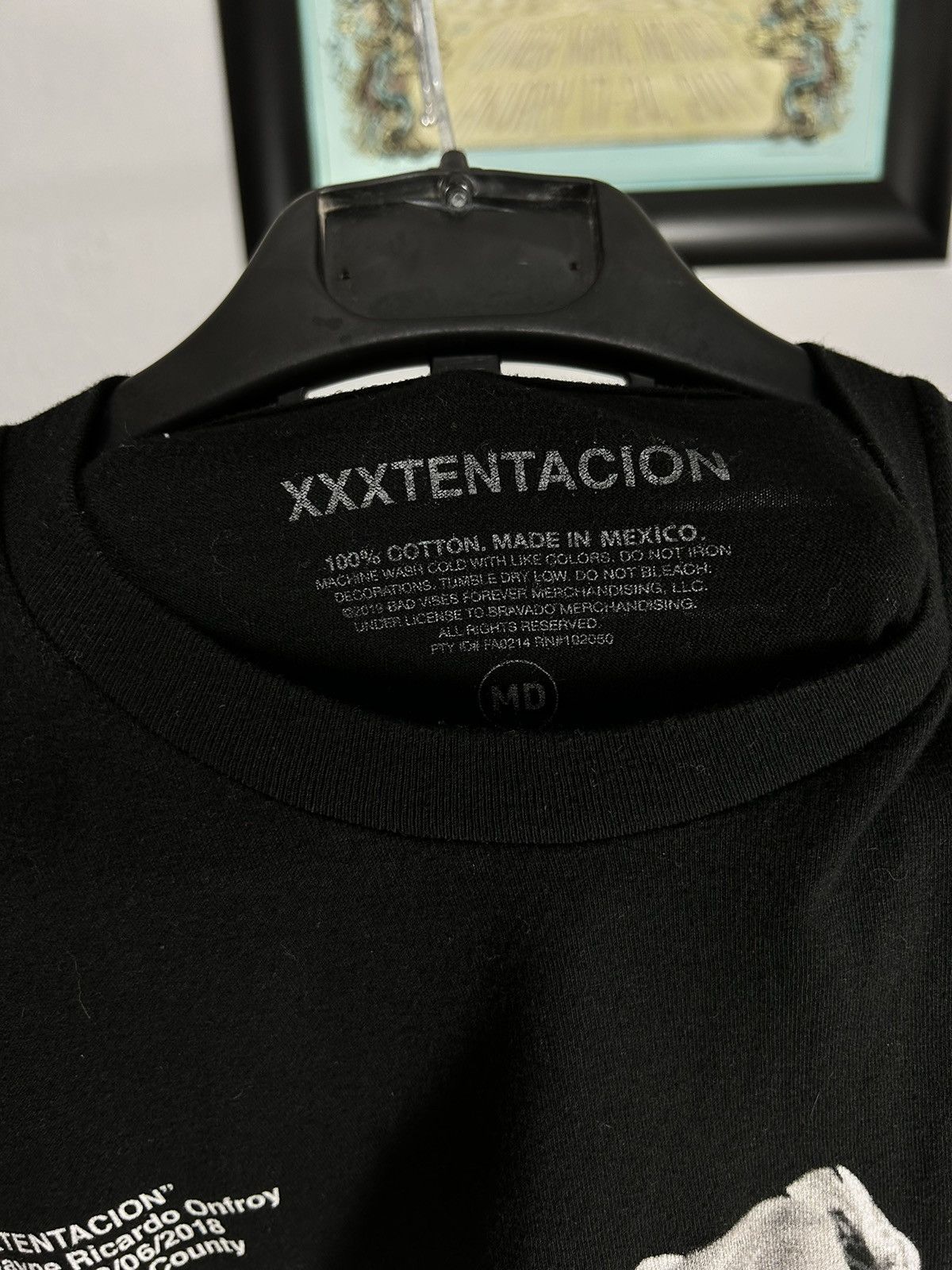 Rap Tees × Revenge XXXTENTACION MEMORIAL SHIRT Size US M / EU 48-50 / 2 - 4 Thumbnail