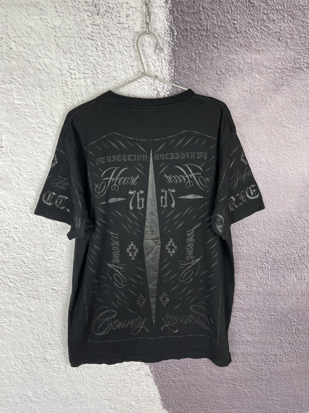 Marcelo Burlon Marcelo Burlon perfection armored fleart all print tee shirt Size US L / EU 52-54 / 3 - 2 Thumbnail