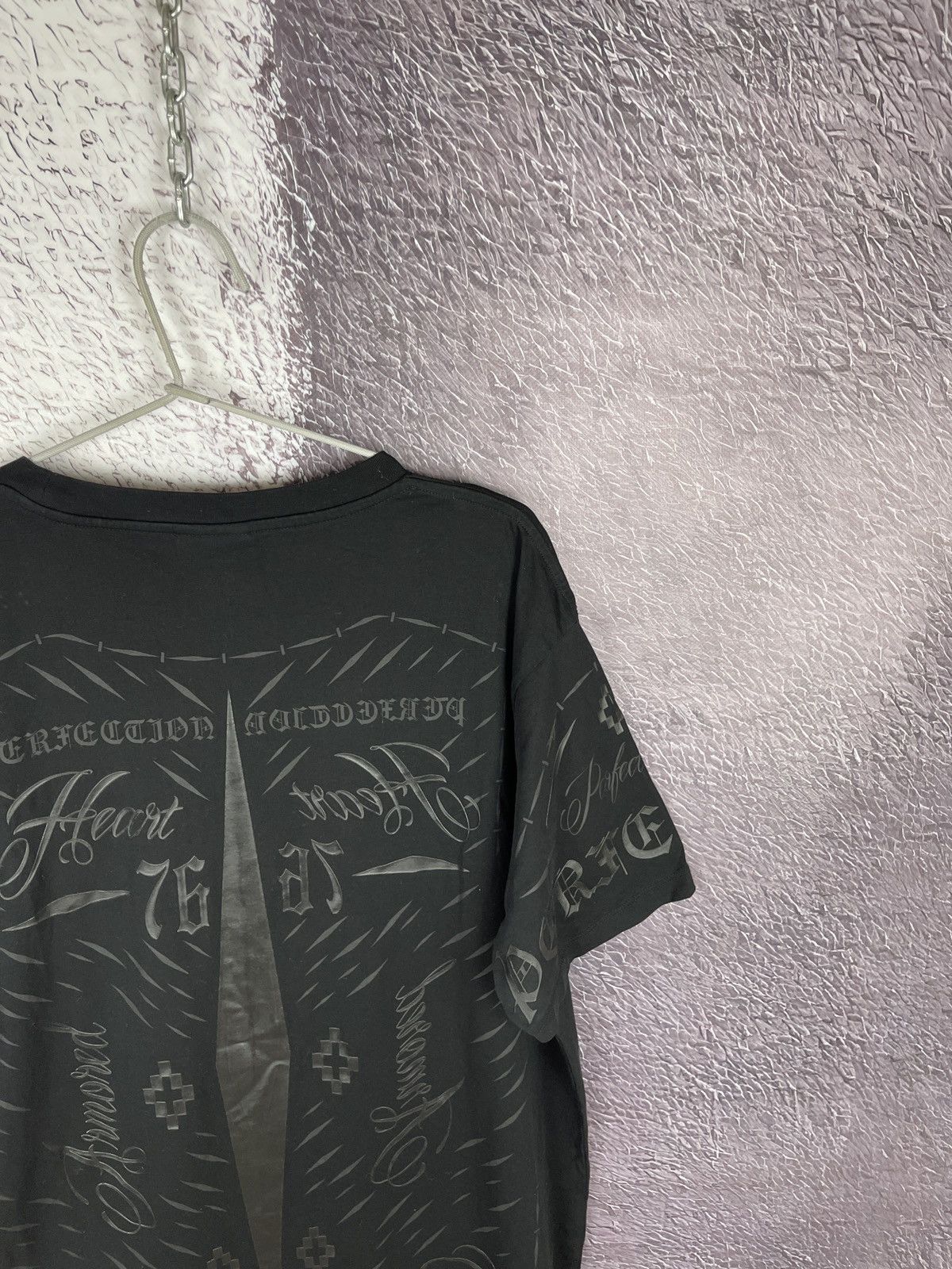 Marcelo Burlon Marcelo Burlon perfection armored fleart all print tee shirt Size US L / EU 52-54 / 3 - 14 Thumbnail