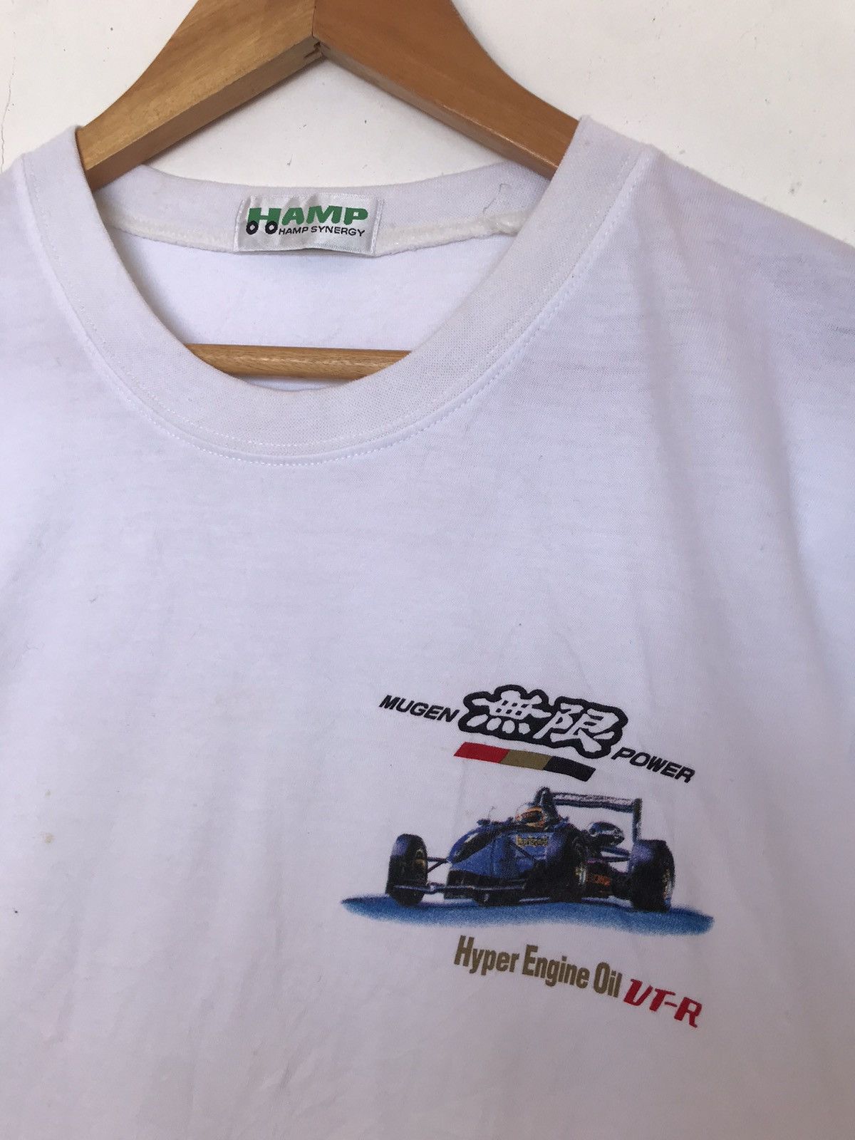 Japanese Brand Vintage Mugen Power Tshirt Formula One Racing Size US M / EU 48-50 / 2 - 2 Thumbnail
