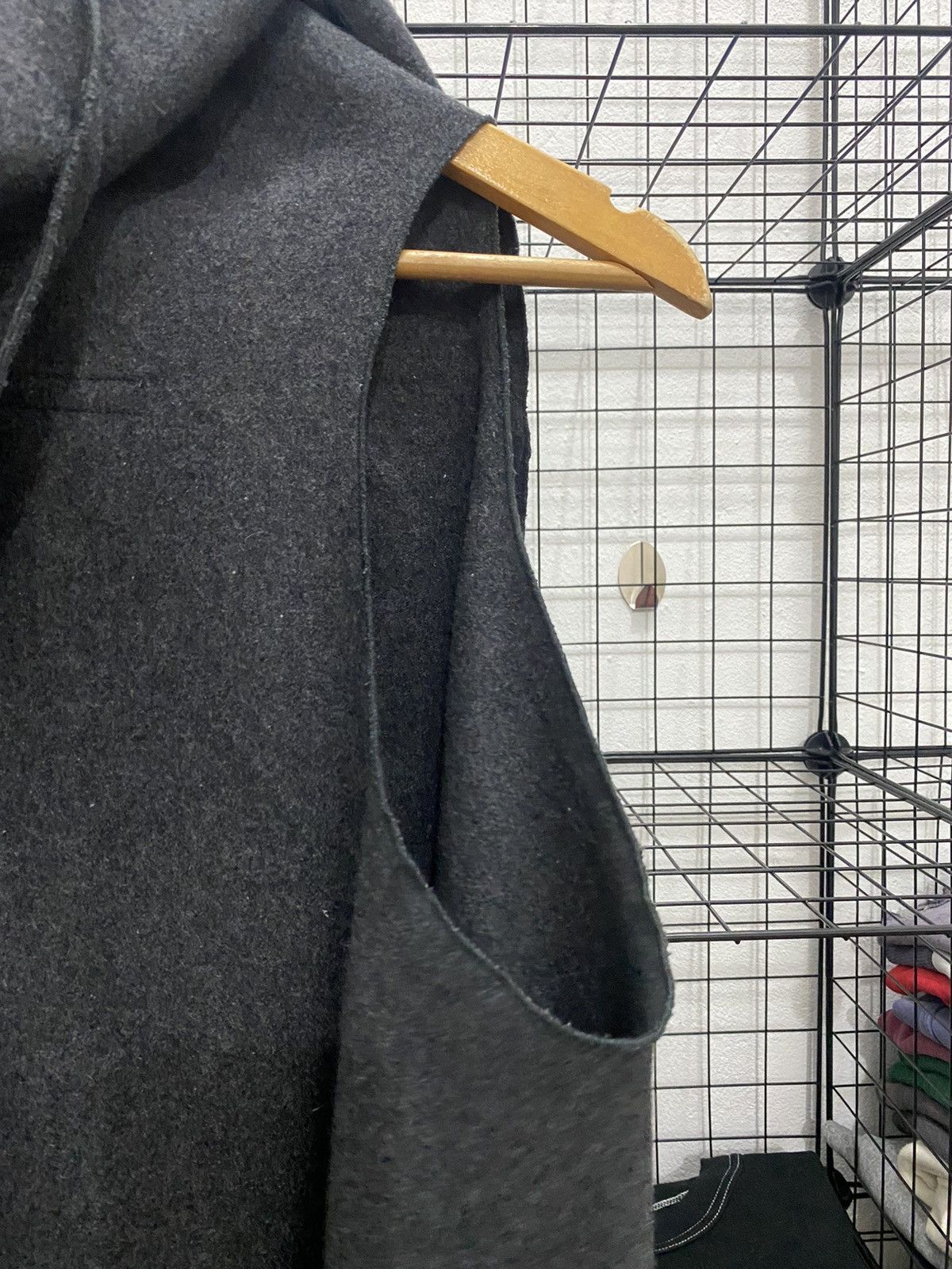 Issey Miyake × Japanese Brand Atsuro Tayama Cardigan Wool Fabric Nice Design Size US XS / EU 42 / 0 - 5 Thumbnail