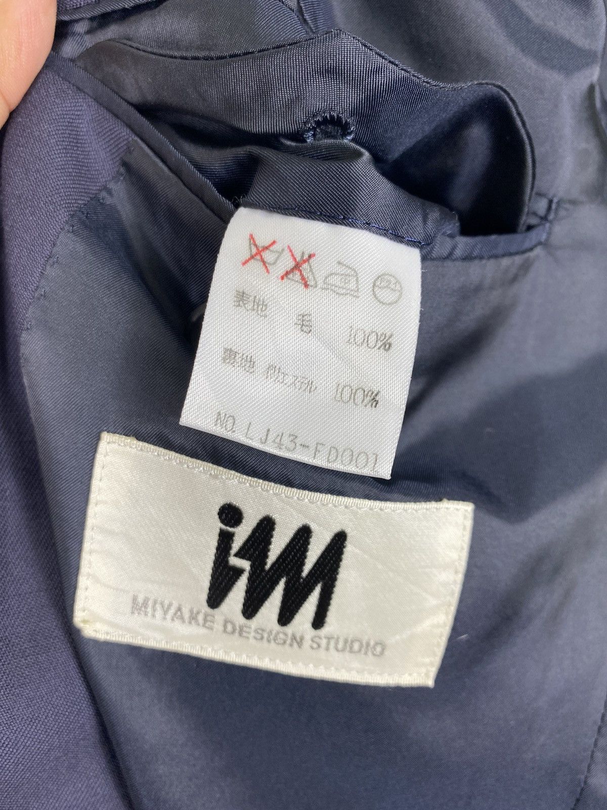 Designer × Issey Miyake × Japanese Brand Issey Miyake Blazer Size 42R - 8 Thumbnail