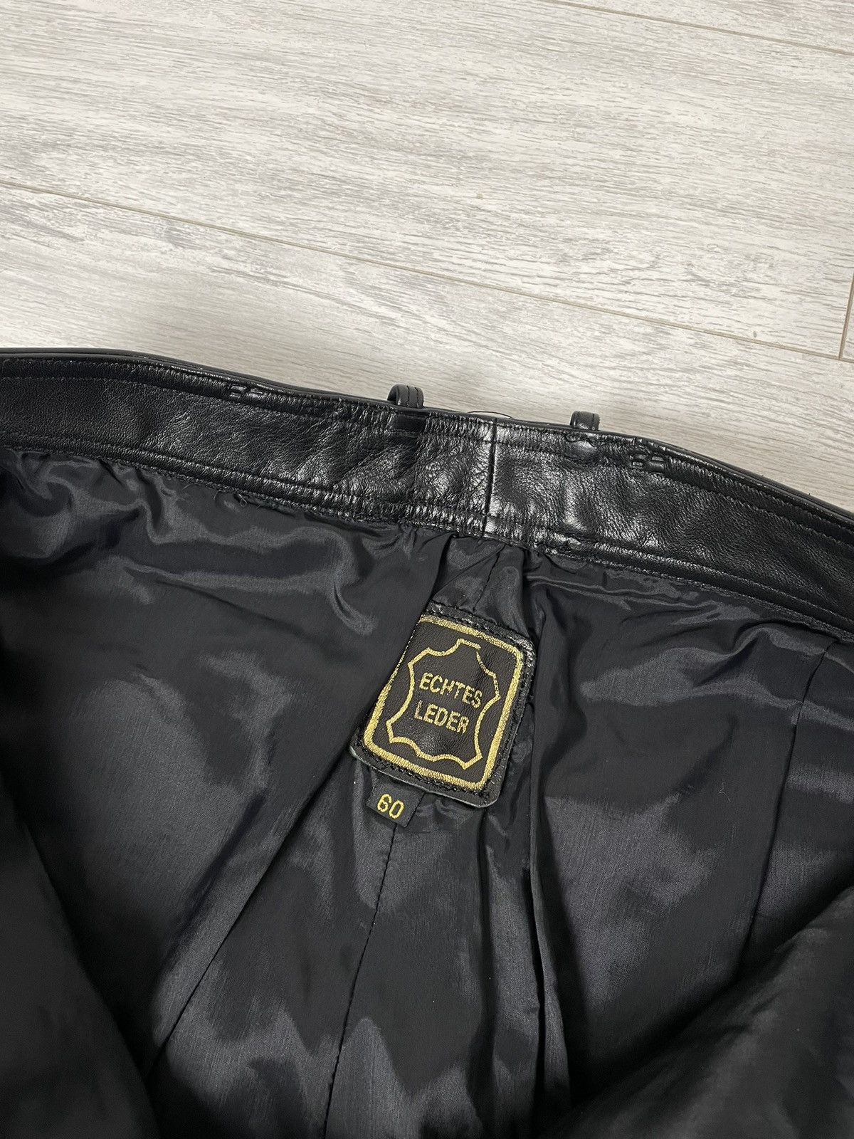 20471120 × Japanese Brand Vintage leather pants bondage Motorcycle travis Size US 37 - 6 Thumbnail