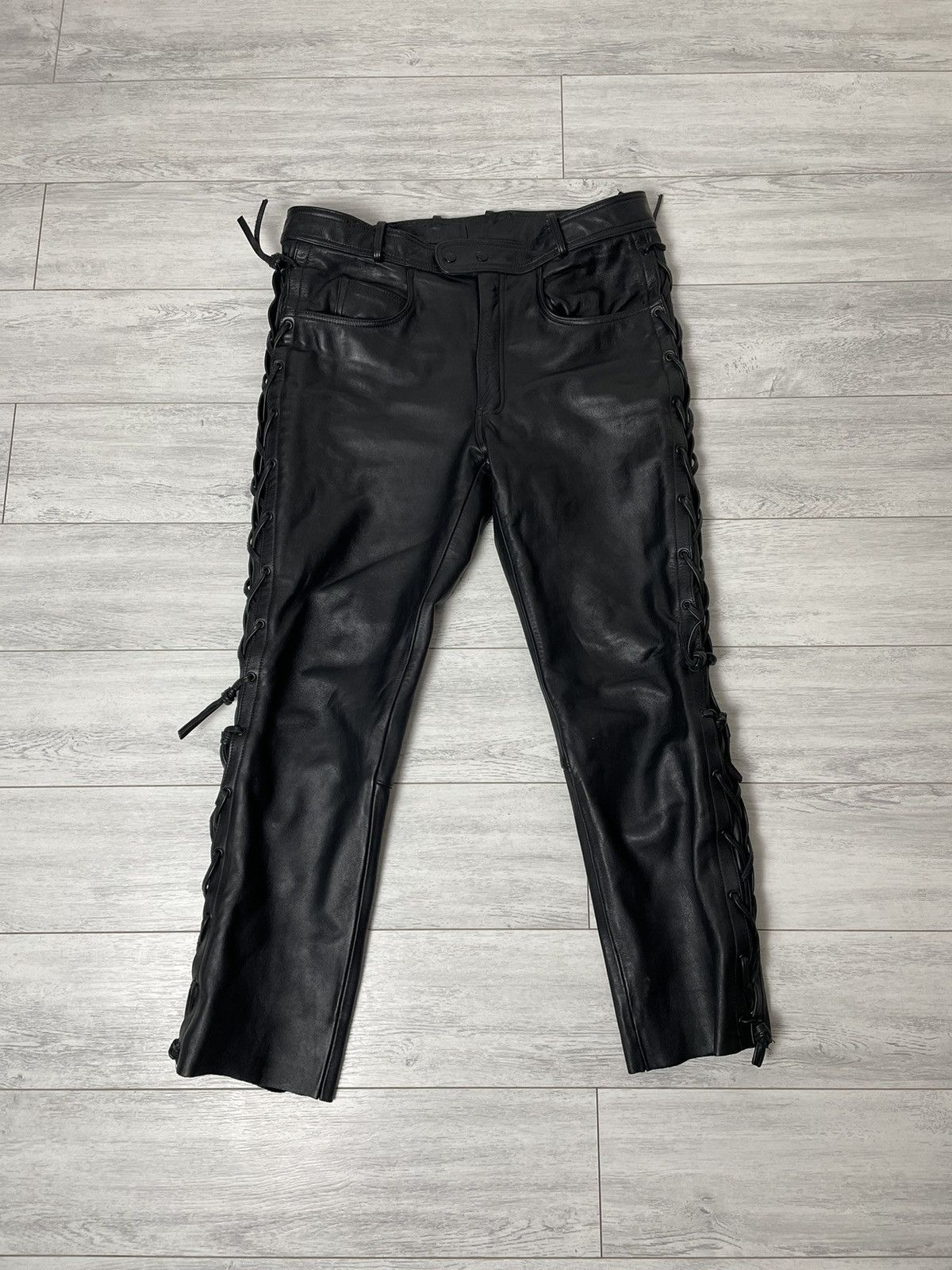 パンツ \"MARITHE FRANCOIS GIRBAUD\" Bondage Pants Early 2000s Marithe Francois Girbaud Bondage Cargo Pants