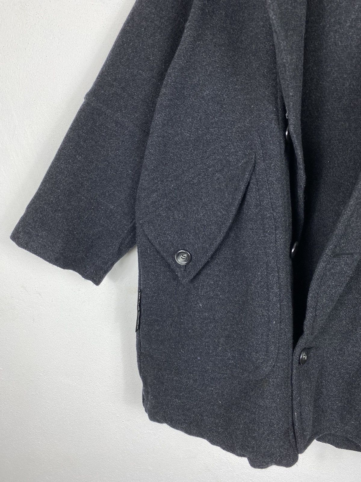 Designer × Hai Sporting Gear × Issey Miyake Hai Sporting Gear OverSize Wool Jacket Hoddies Winter Style Size US M / EU 48-50 / 2 - 11 Thumbnail