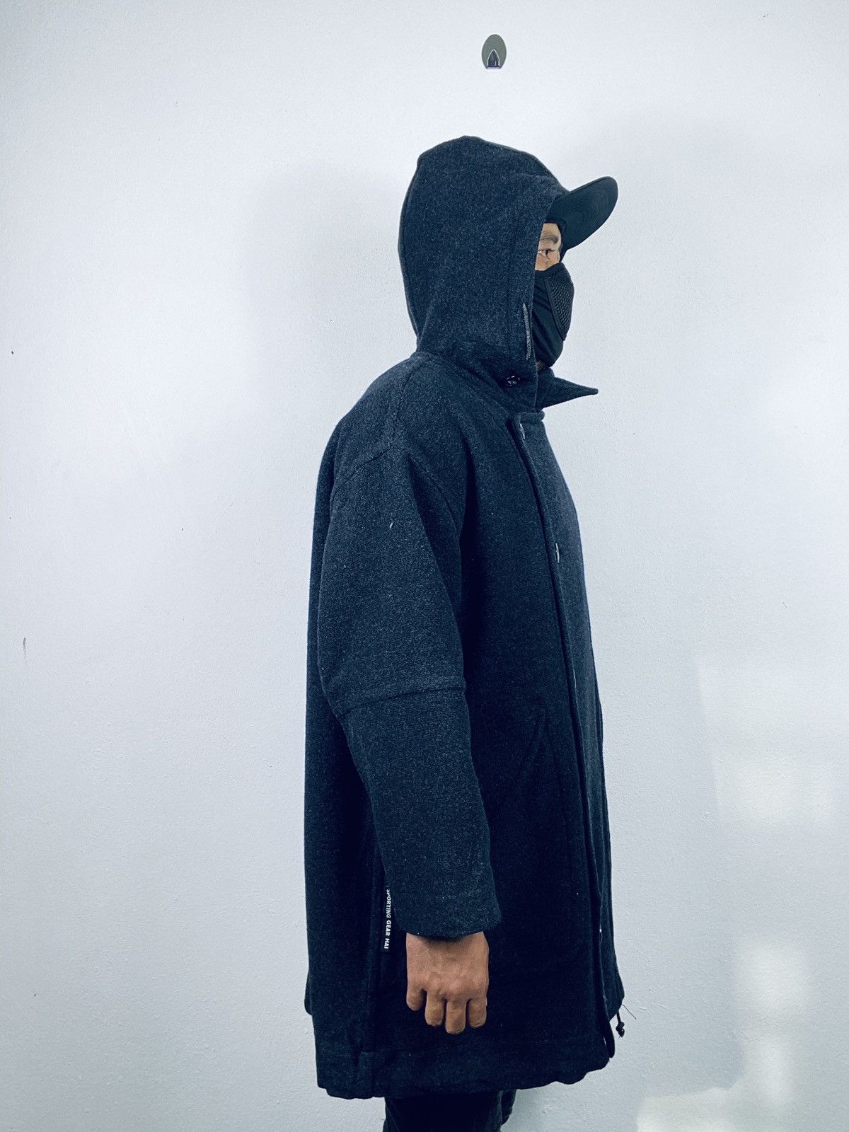 Designer × Hai Sporting Gear × Issey Miyake Hai Sporting Gear OverSize Wool Jacket Hoddies Winter Style Size US M / EU 48-50 / 2 - 17 Thumbnail